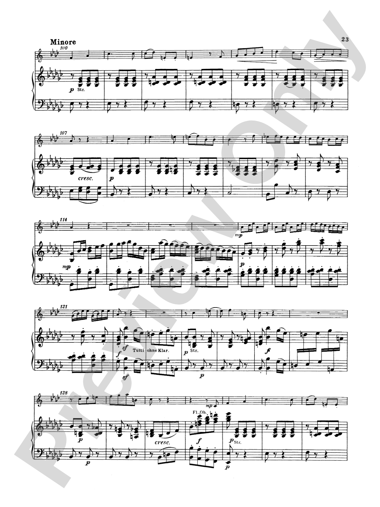 Hummel: Concerto in E flat Major: Trumpet Part(s)