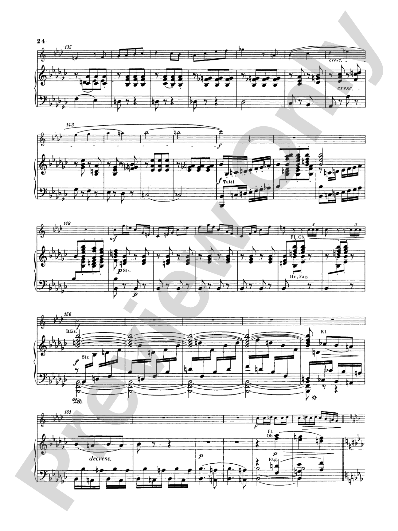 Hummel: Concerto in E flat Major: Trumpet Part(s)
