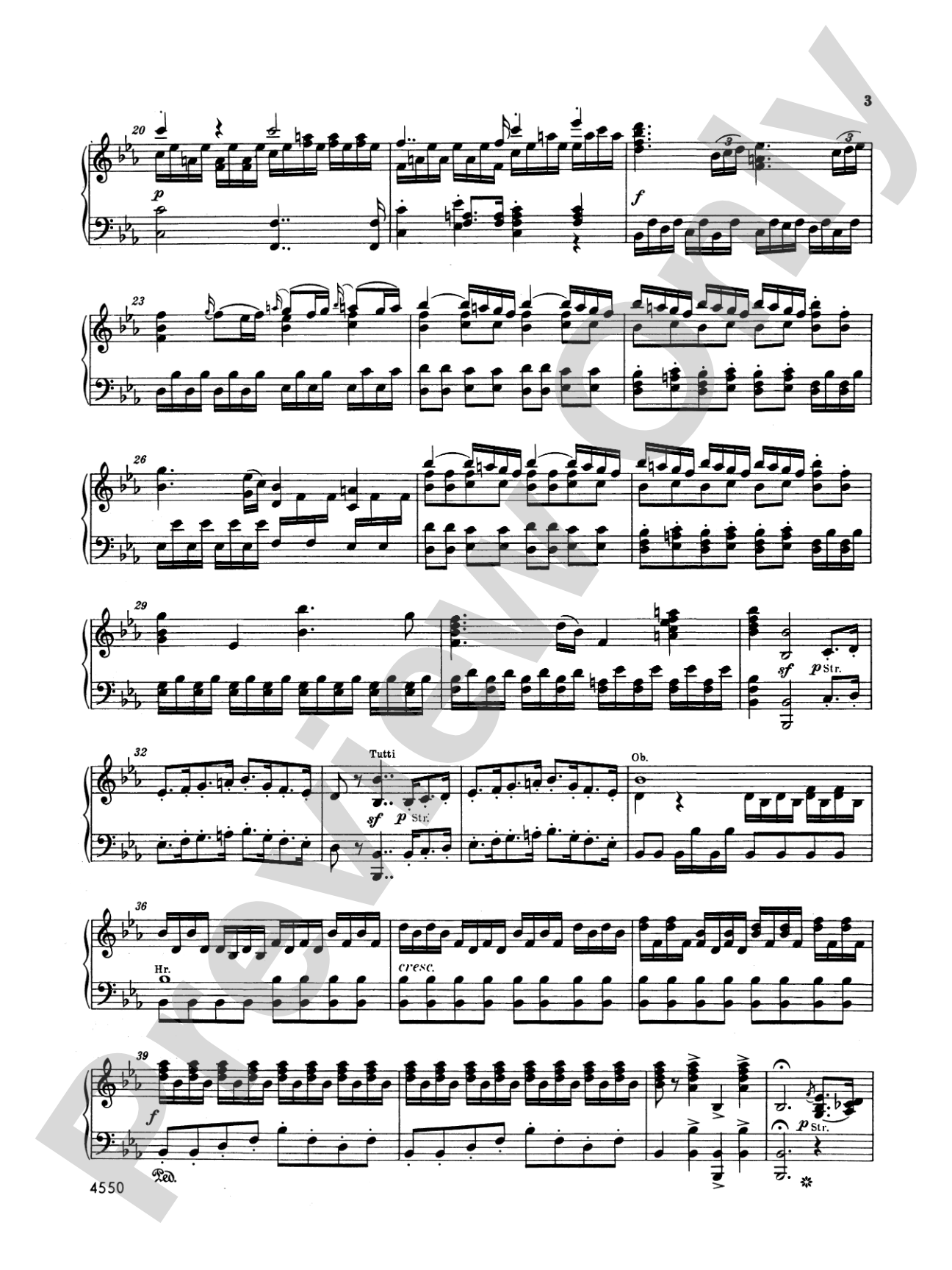 Hummel: Concerto in E flat Major: Trumpet Part(s)