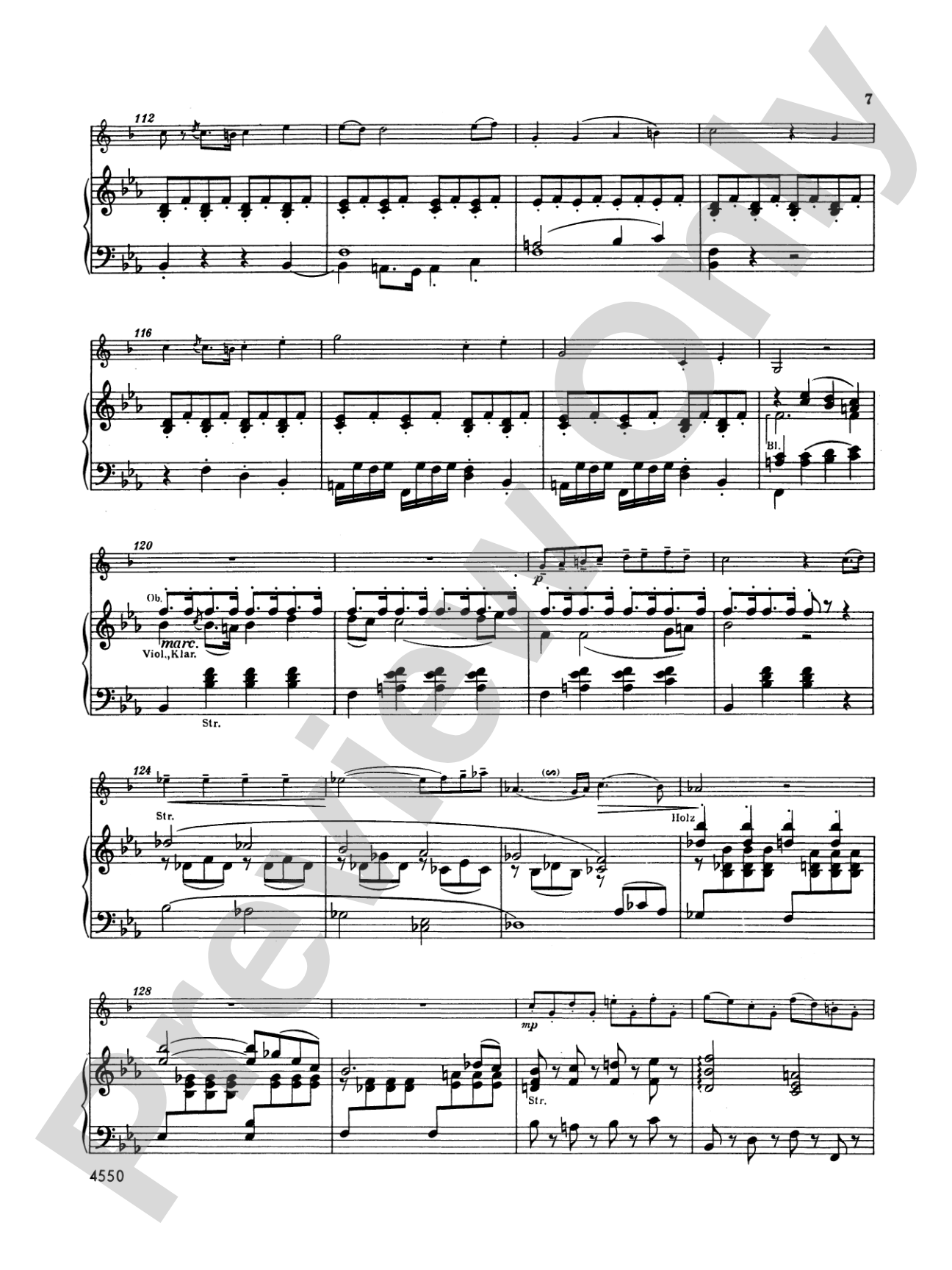 Hummel: Concerto in E flat Major: Trumpet Part(s)