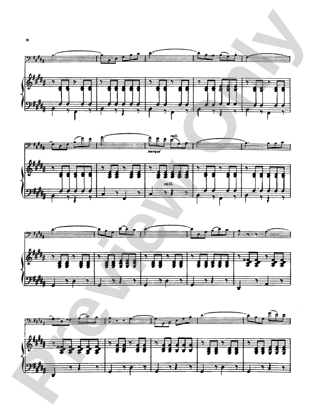 Demersseman: Introduction and Polonaise: Trombone Part(s)