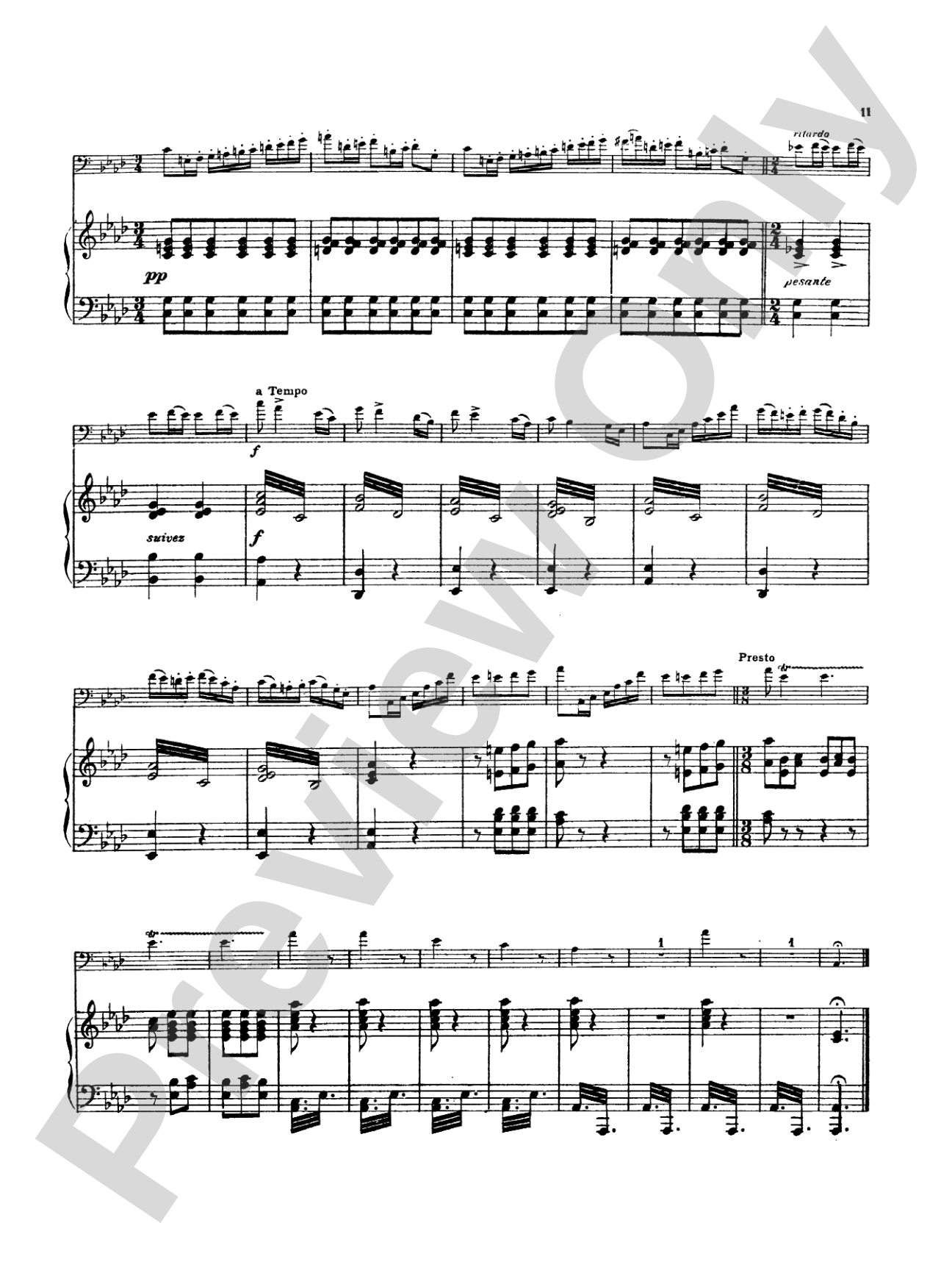 Demersseman: Introduction and Polonaise: Trombone Part(s)