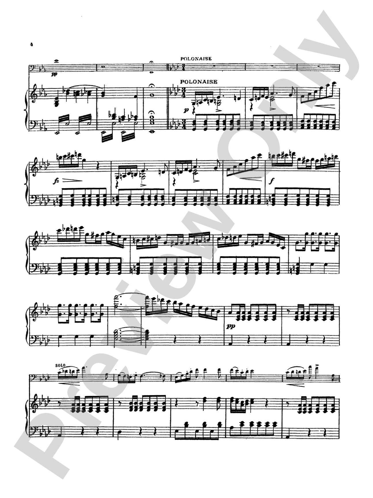 Demersseman: Introduction and Polonaise: Trombone Part(s)