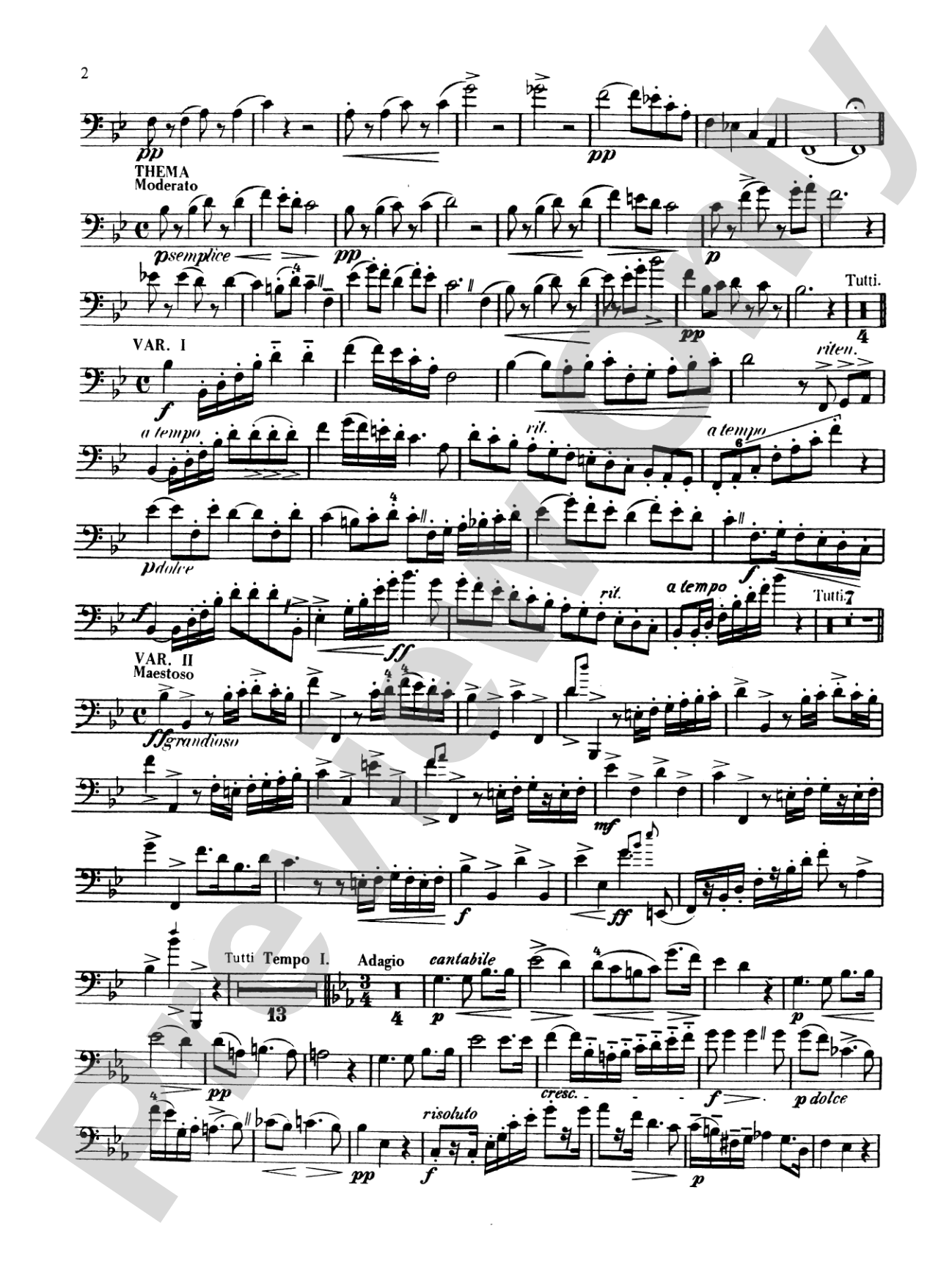 Graefe: Concerto: Trombone Part(s)