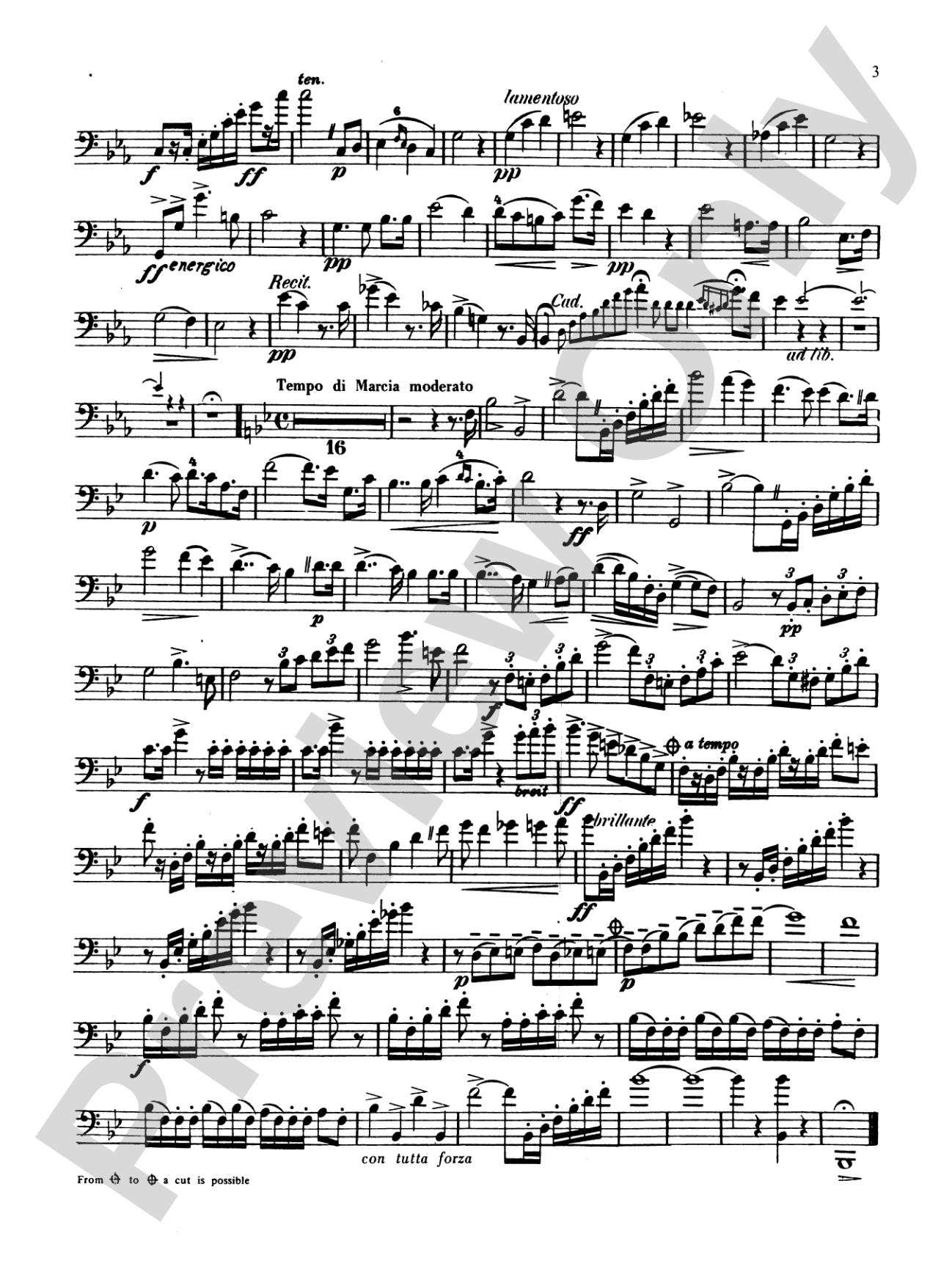 Graefe: Concerto: Trombone Part(s)