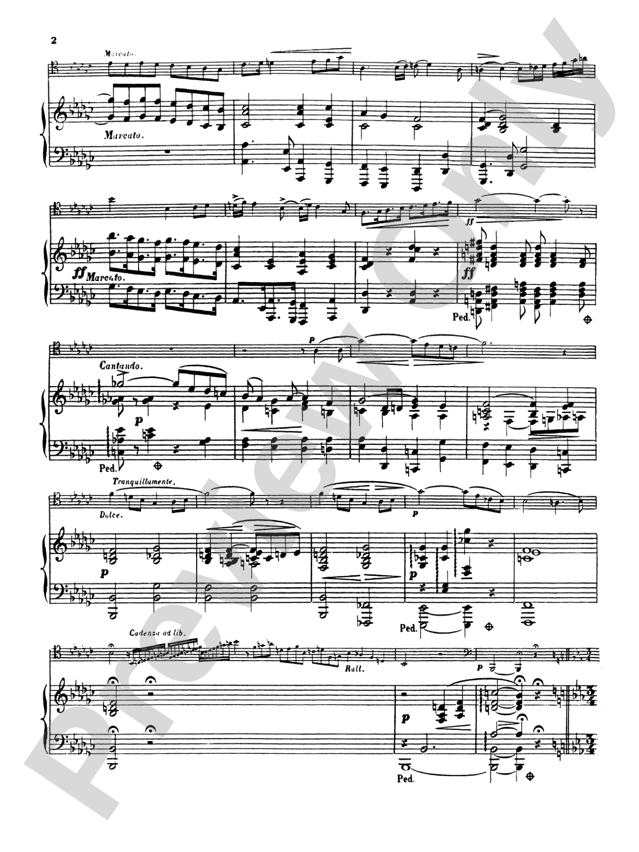 Guilmant: Morceau Symphonique, Op. 88: Trombone Part(s)