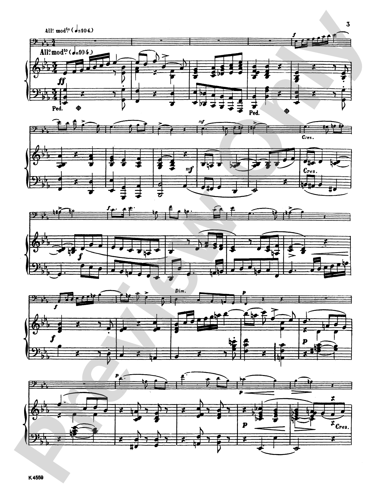 Guilmant: Morceau Symphonique, Op. 88: Trombone Part(s)
