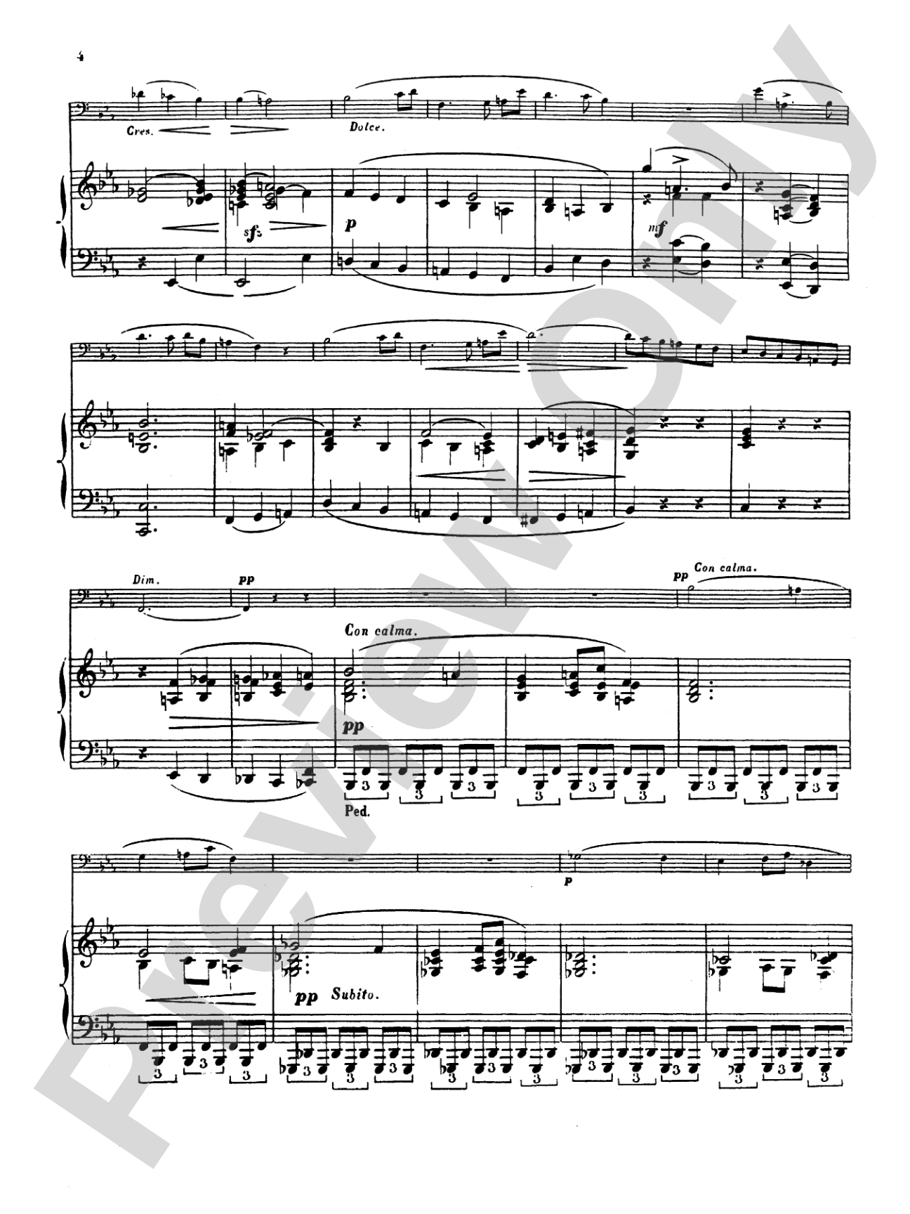 Guilmant: Morceau Symphonique, Op. 88: Trombone Part(s)