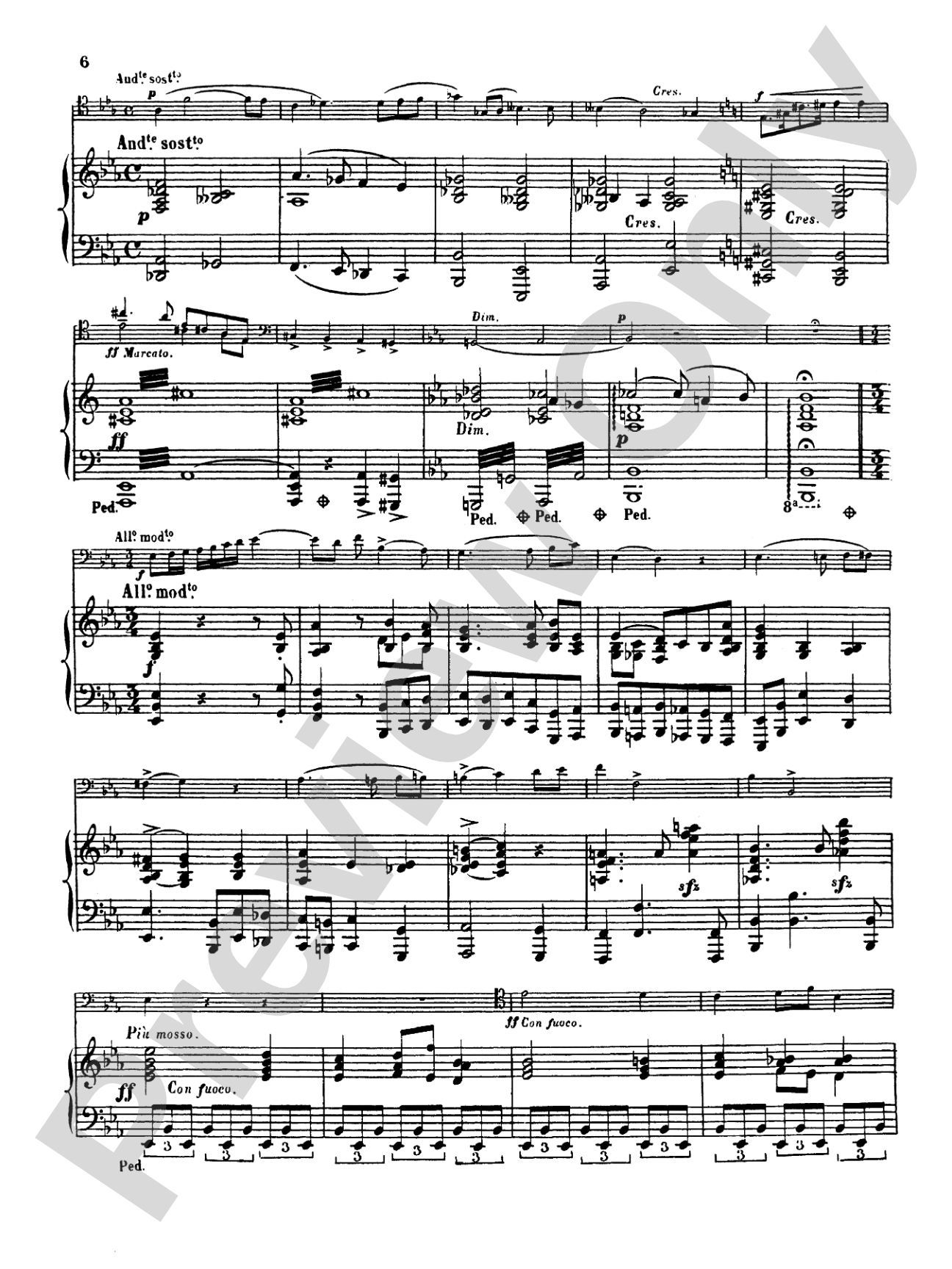 Guilmant: Morceau Symphonique, Op. 88: Trombone Part(s)