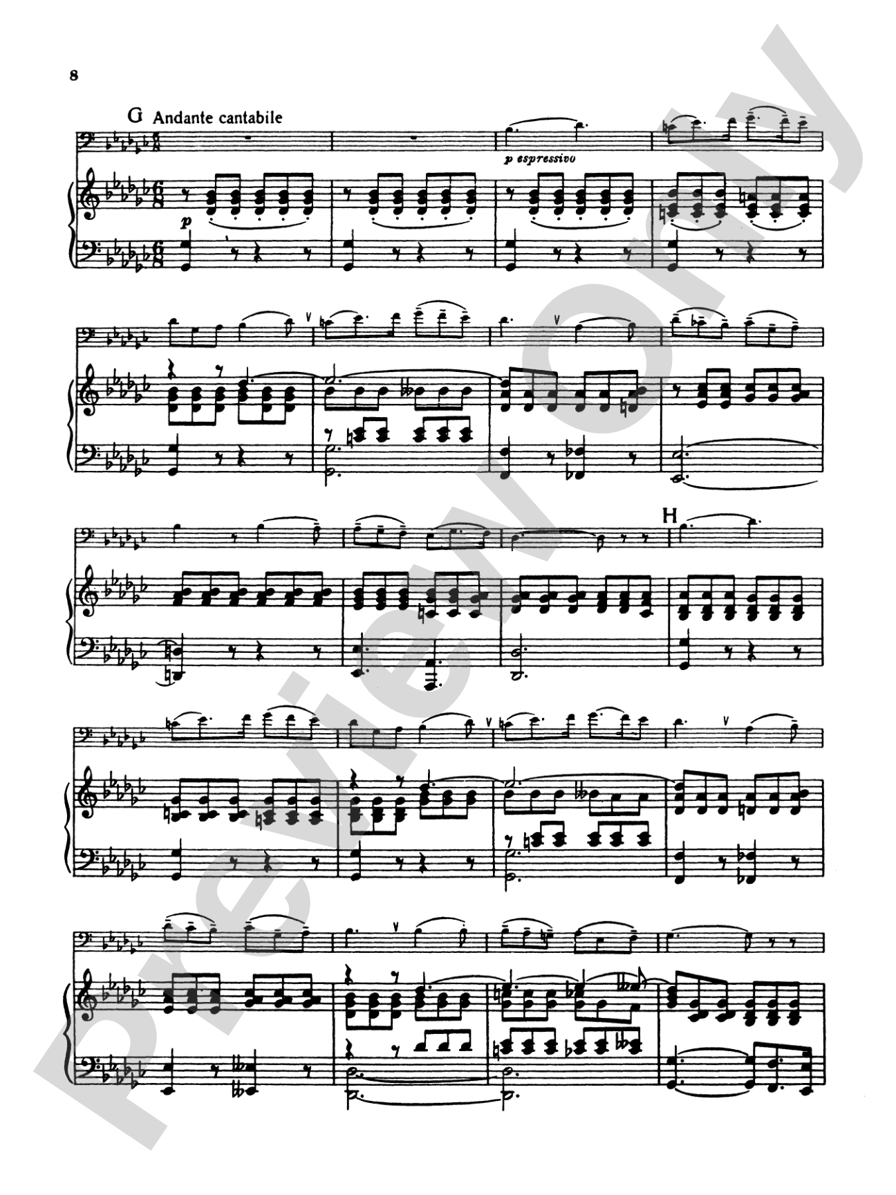 Rimsky-Korsakov: Concerto: Trombone Part(s)