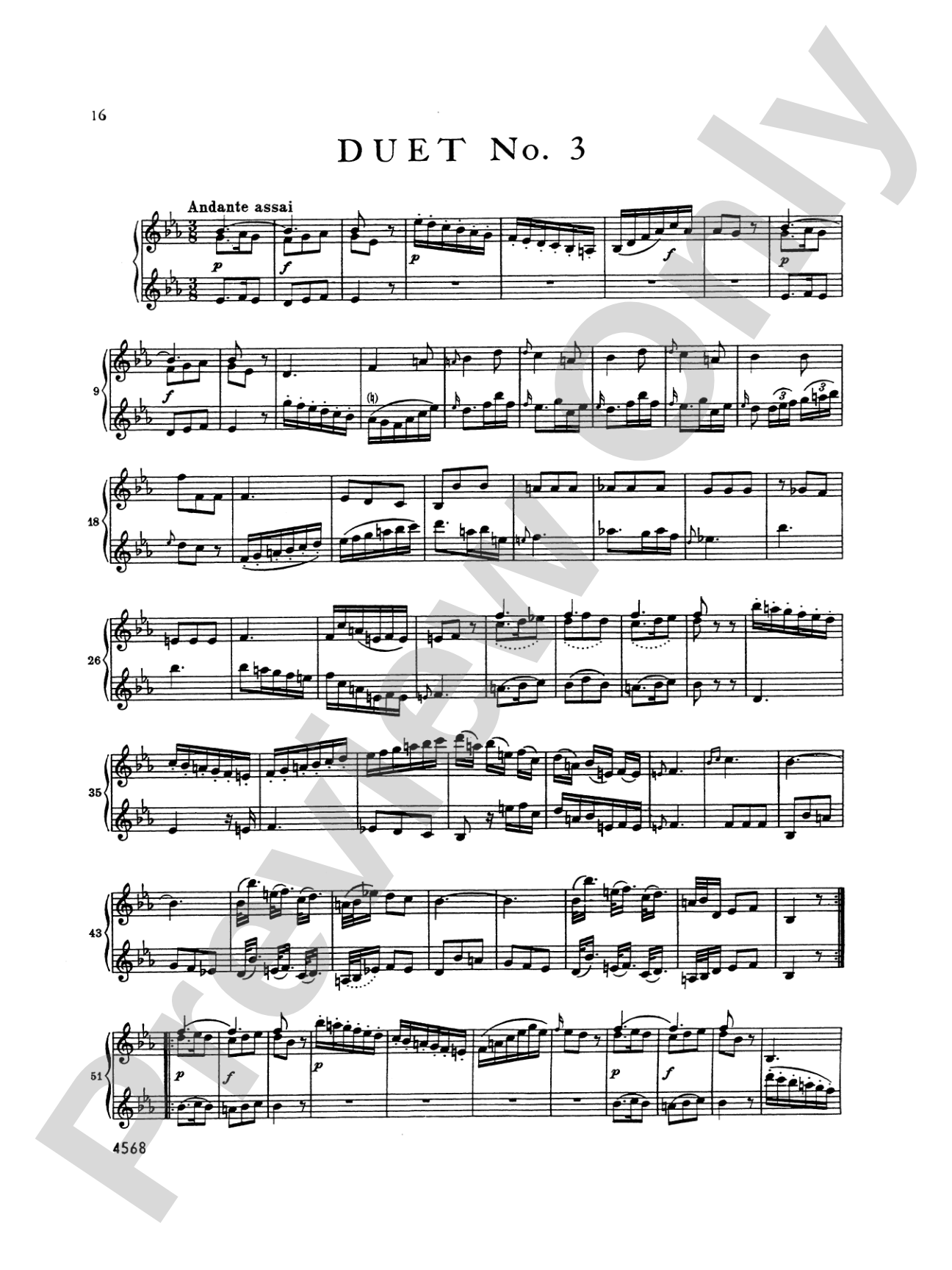 Bach: Six Duets, Volume I