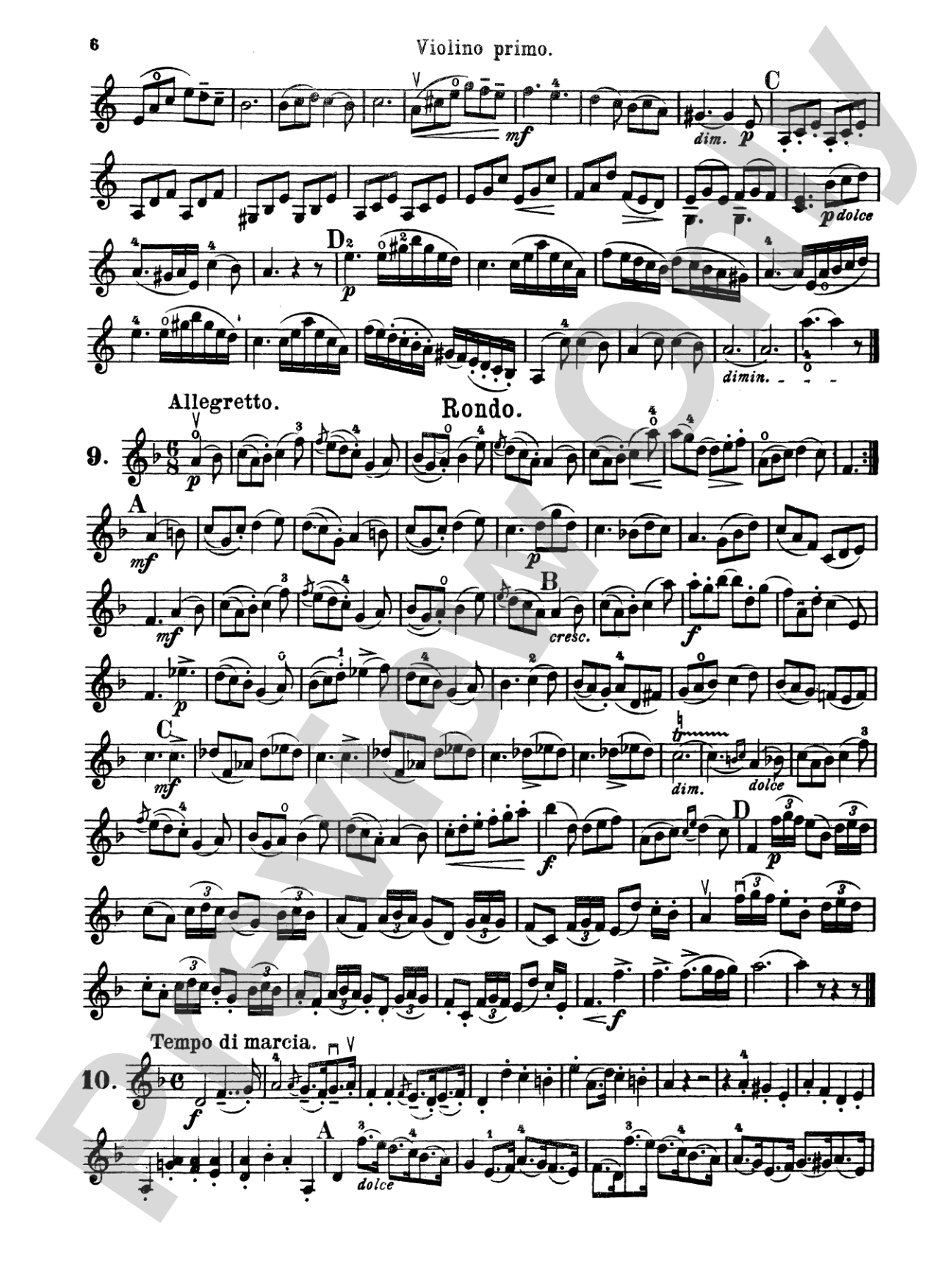 Beriot: Twelve Short Easy Duets, Op. 87: Violin Book