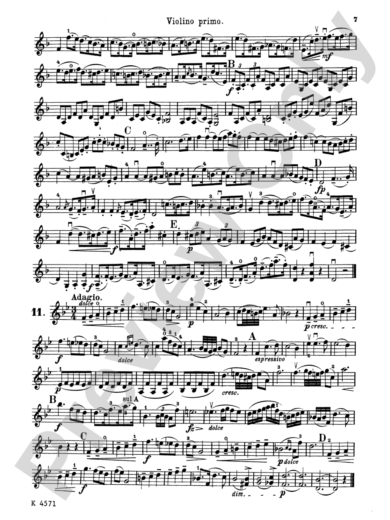 Beriot: Twelve Short Easy Duets, Op. 87: Violin Book