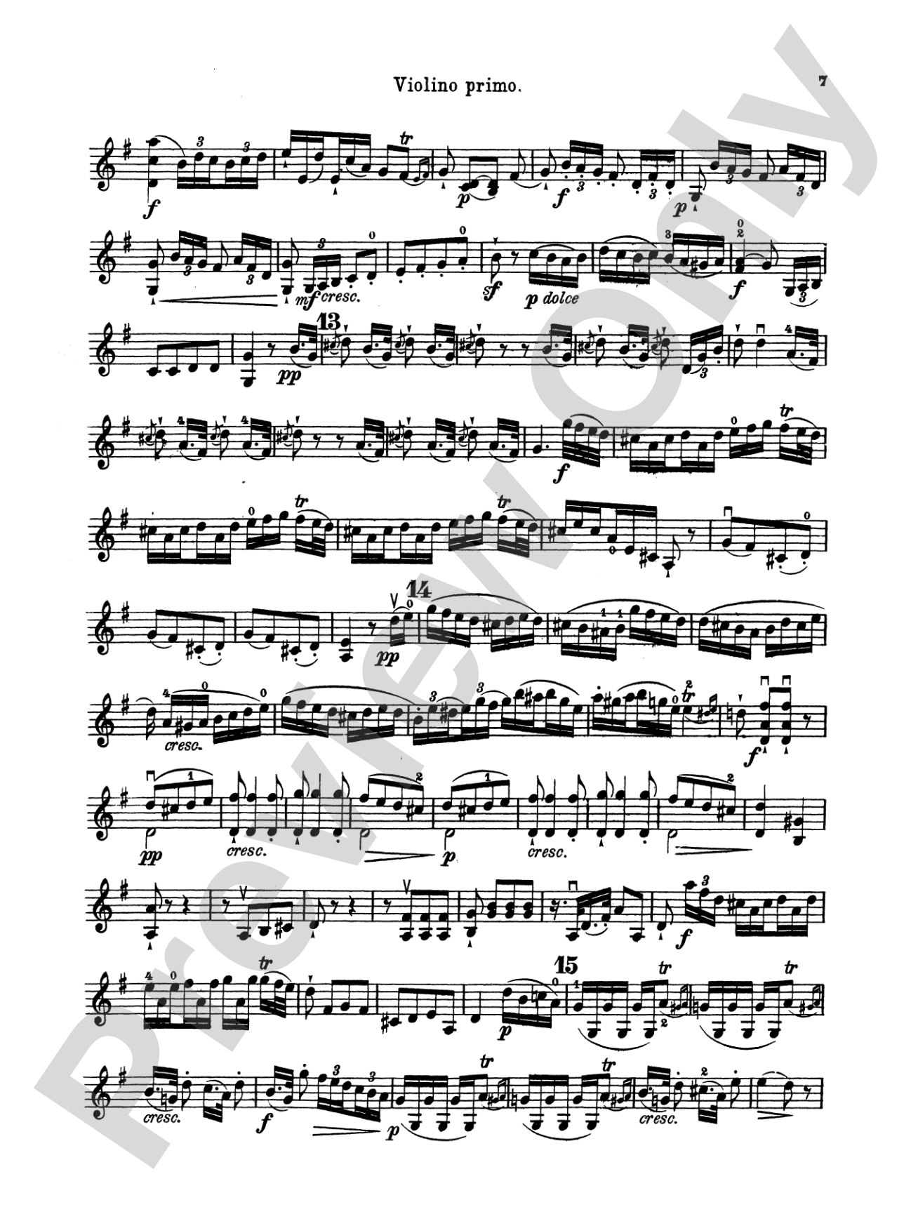 Boccherini: Three Duets, Op. 5: Violin Book