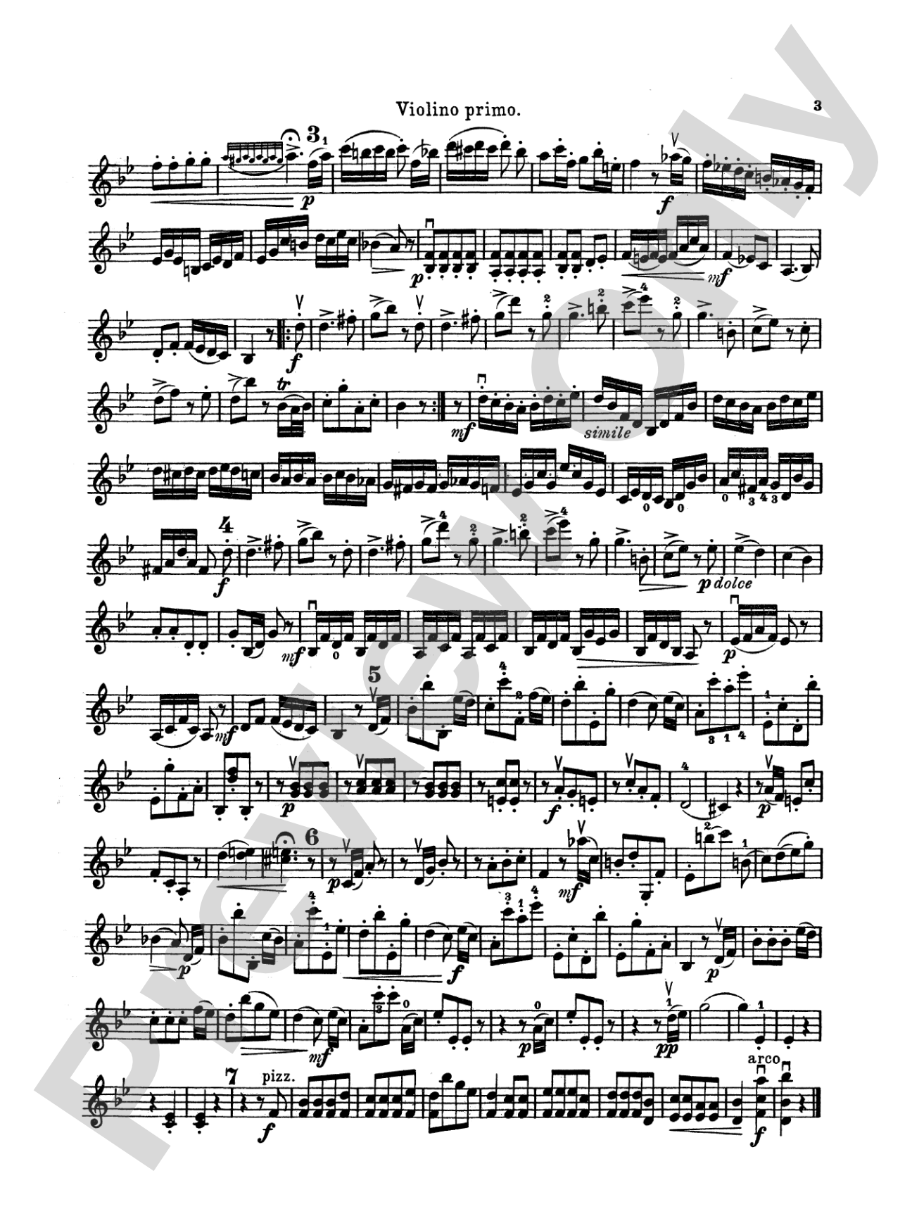Haydn: Three Duets, Op. 99: Violin Book