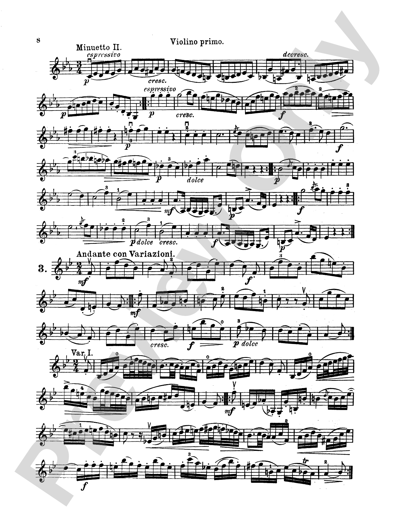 Haydn: Three Duets, Op. 99