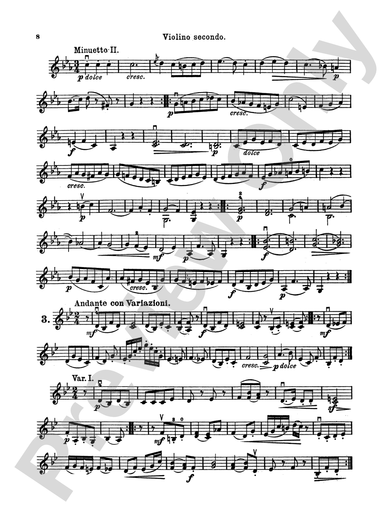 Haydn: Three Duets, Op. 99