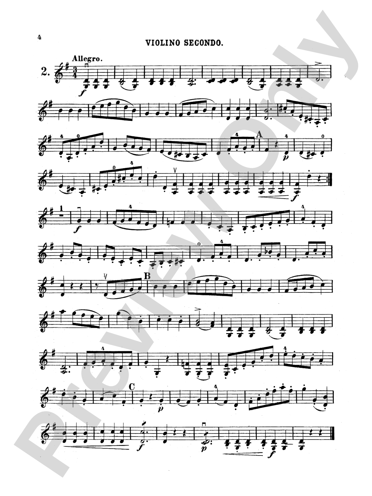 Kalliwoda: Three Very Easy Duets, Op. 178