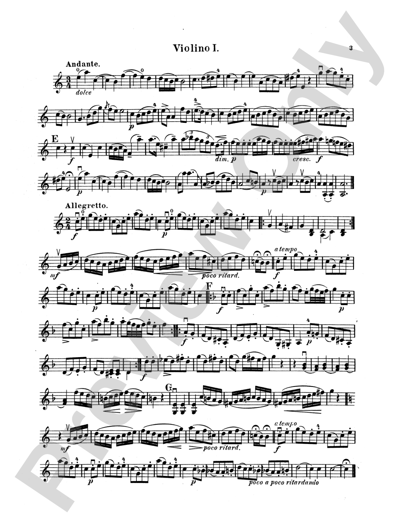 Campagnoli: Six Duets, Op. 14: Violin Book