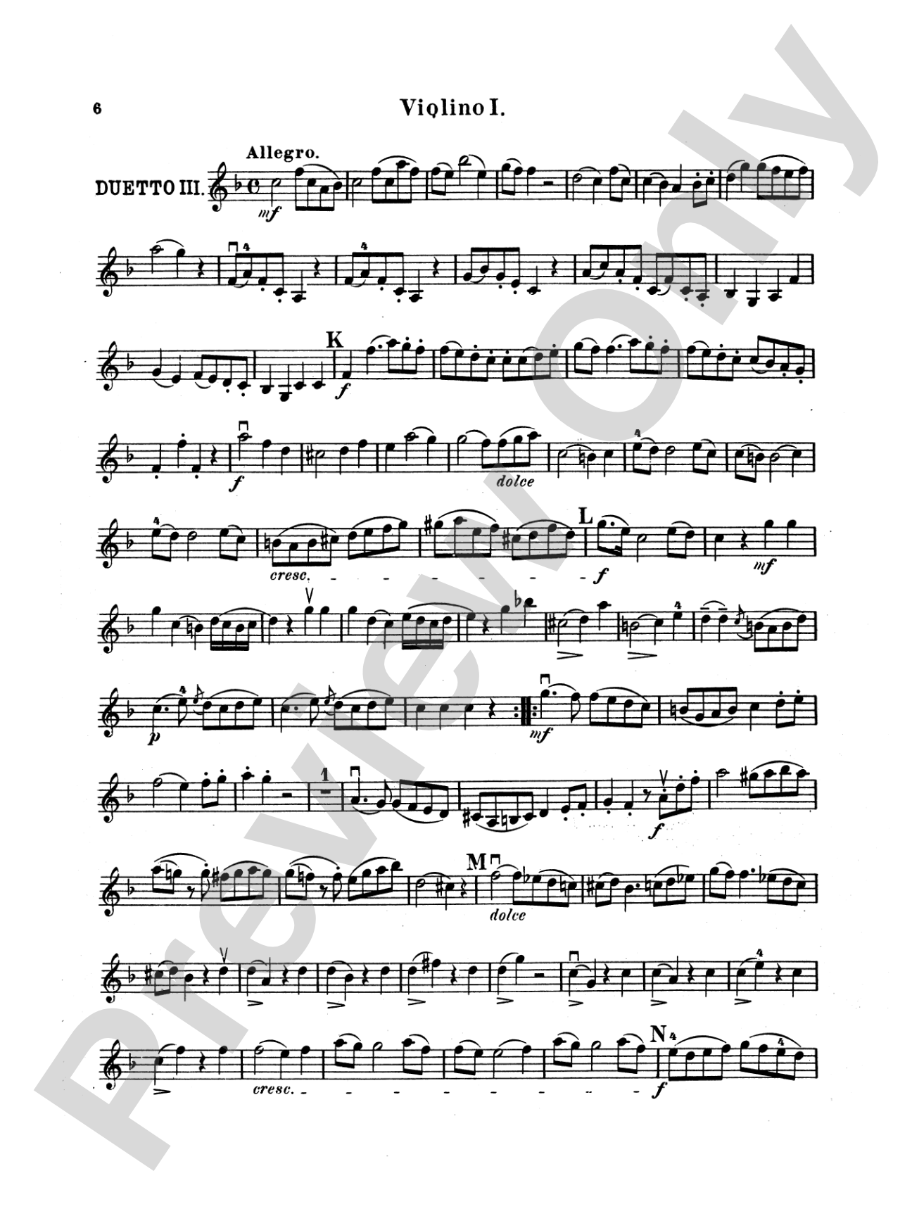 Campagnoli: Six Duets, Op. 14