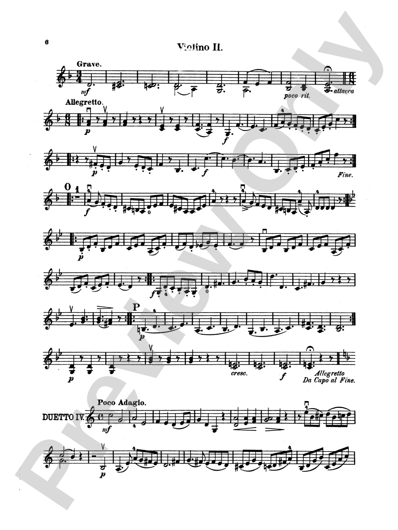 Campagnoli: Six Duets, Op. 14