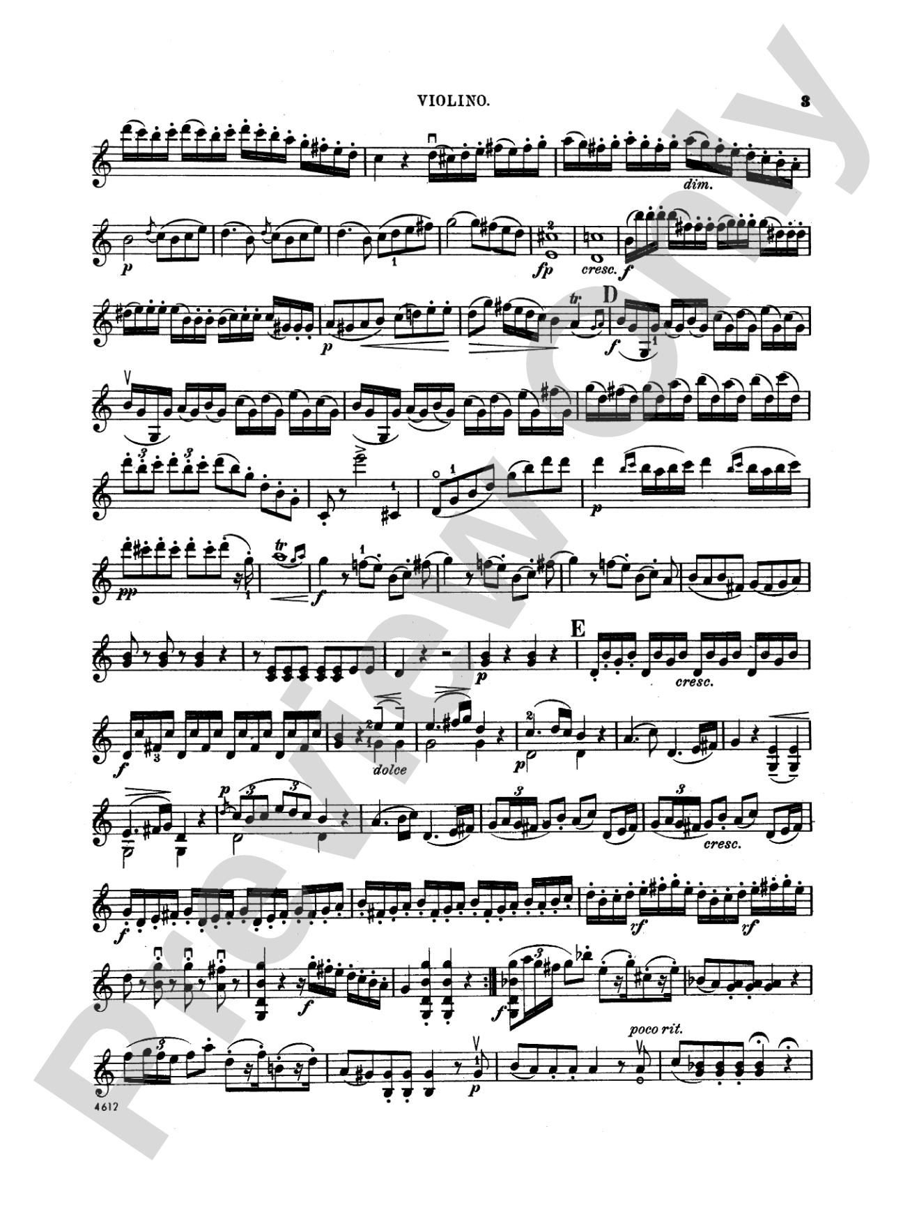 Pleyel: Three Grande Duets, Op. 69: Violin Book
