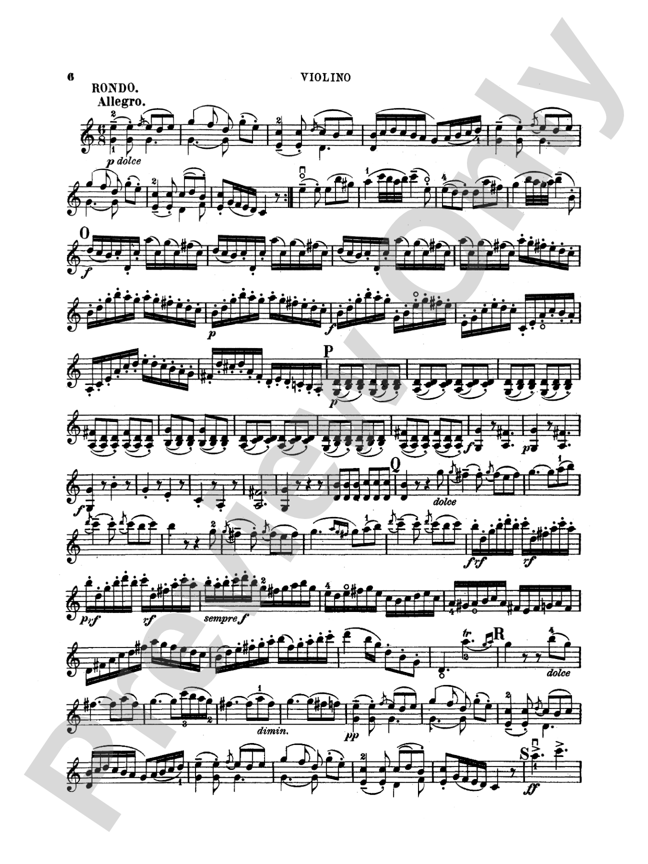 Pleyel: Three Grande Duets, Op. 69: Violin Book