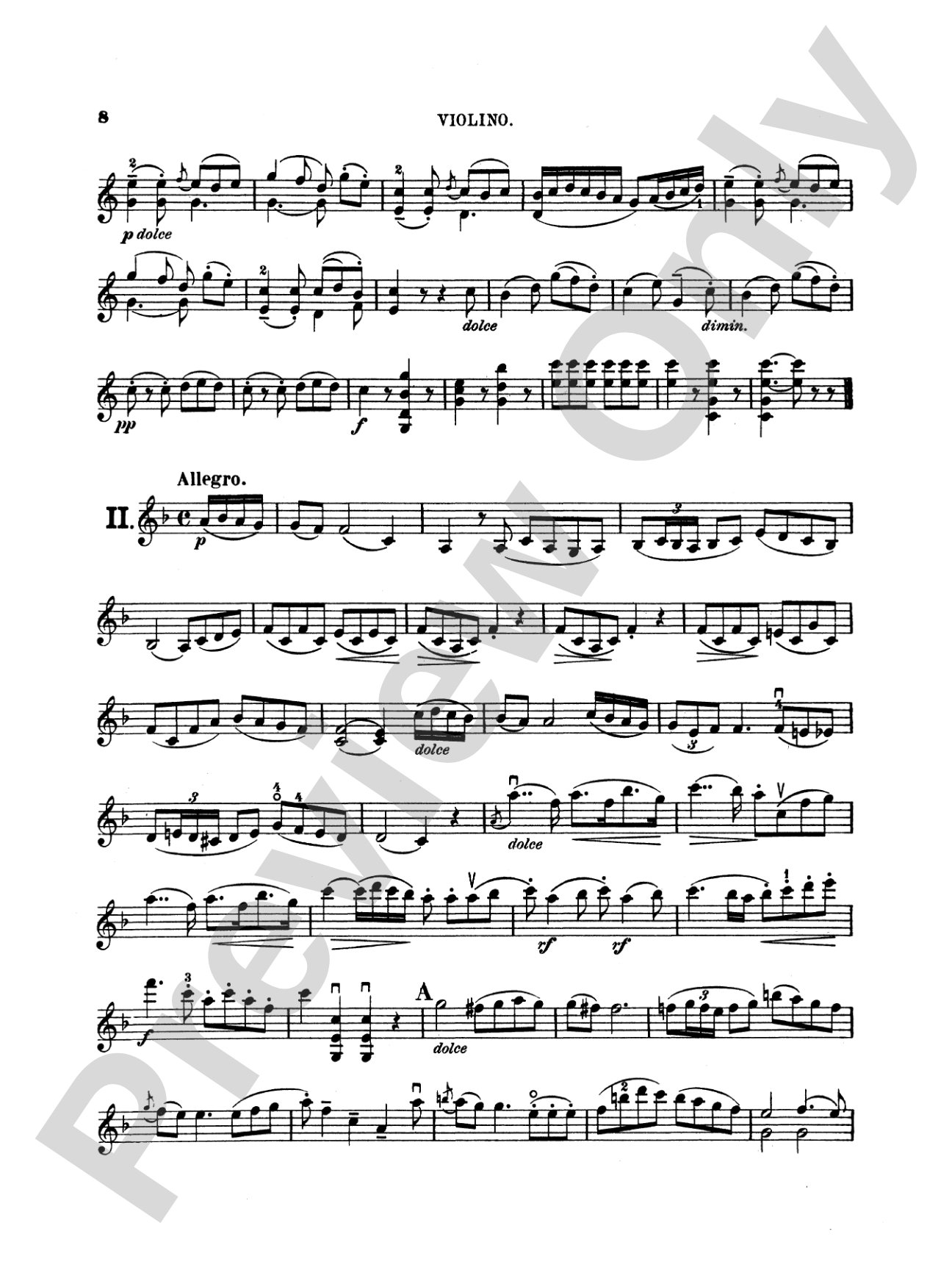Pleyel: Three Grande Duets, Op. 69: Violin Book