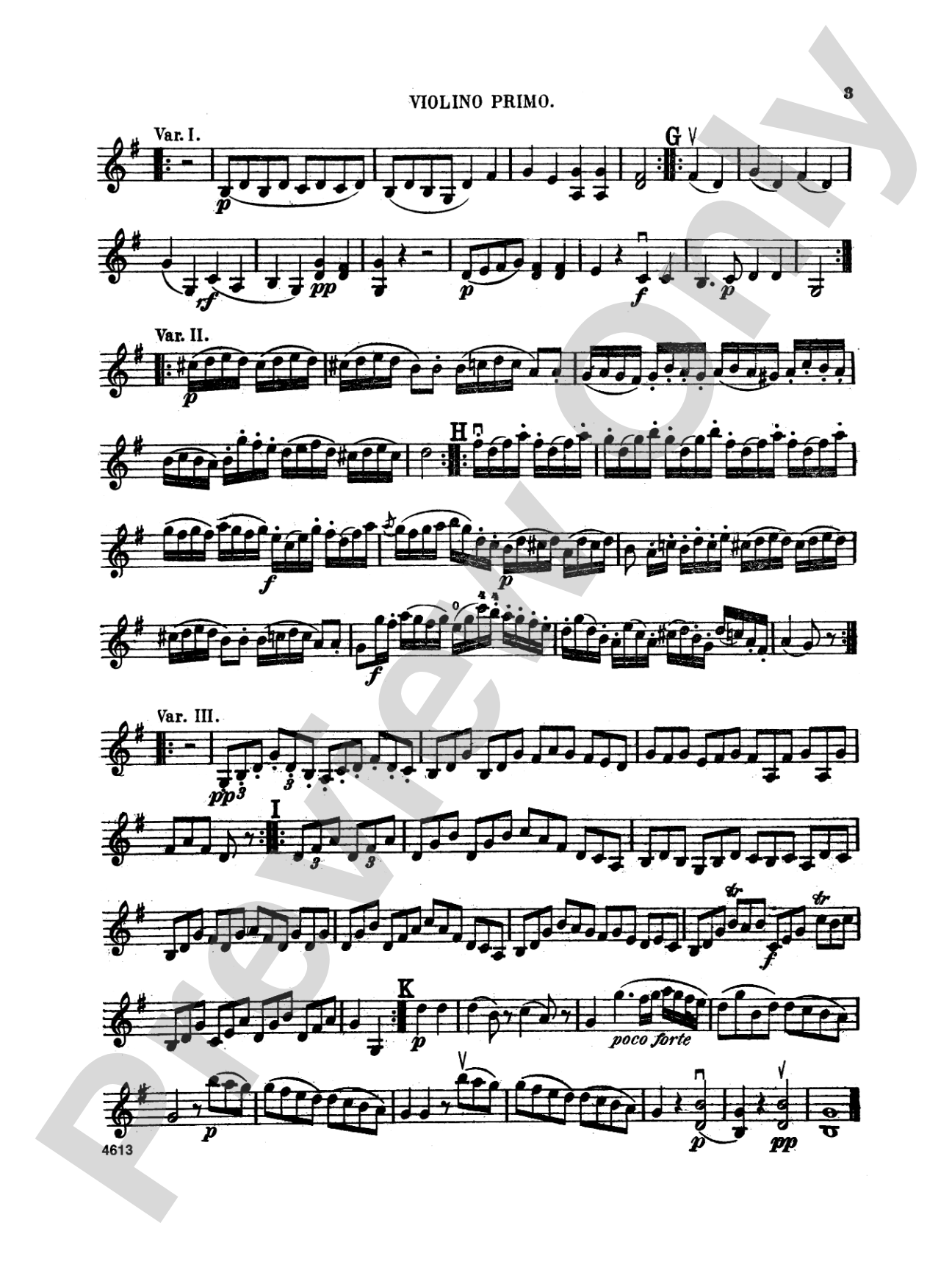 Pleyel: Six Easy Duets, Op. 59: Violin Book