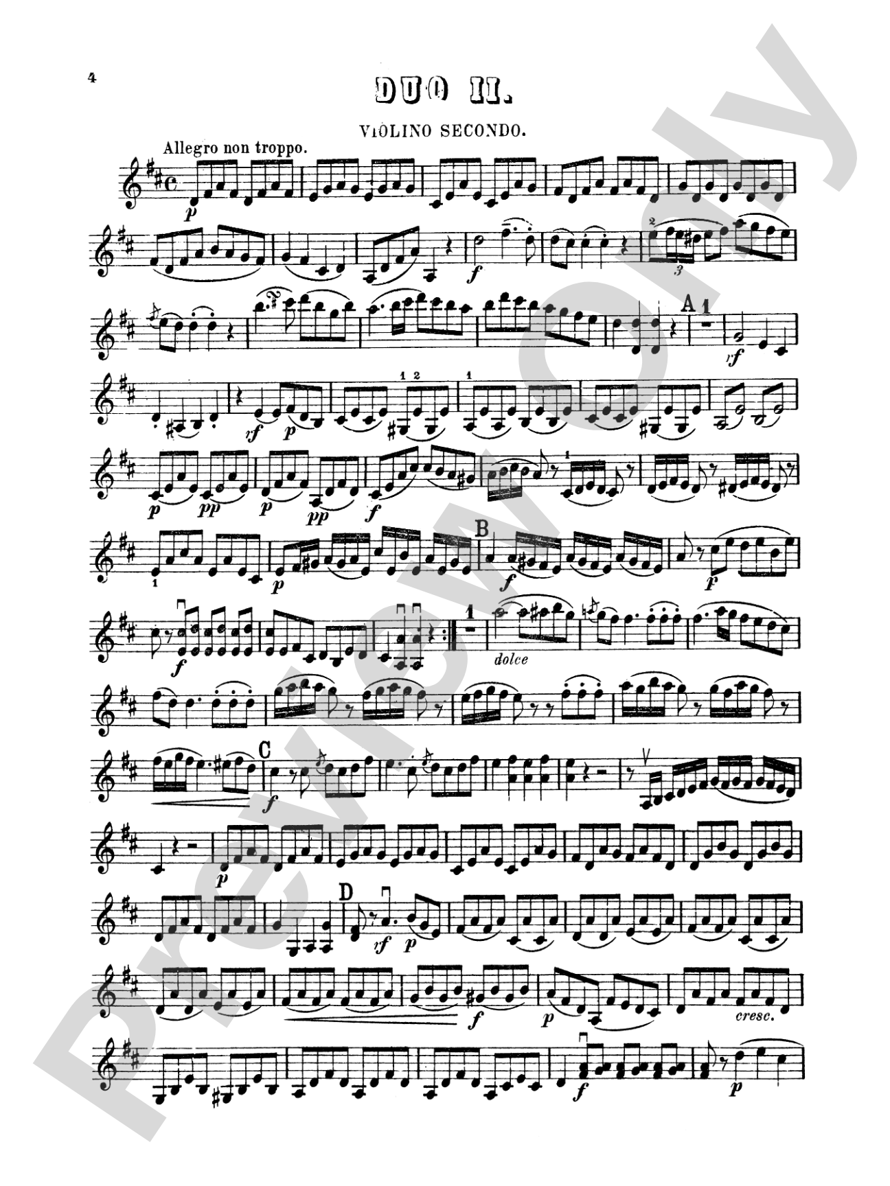 Pleyel: Six Easy Duets, Op. 59