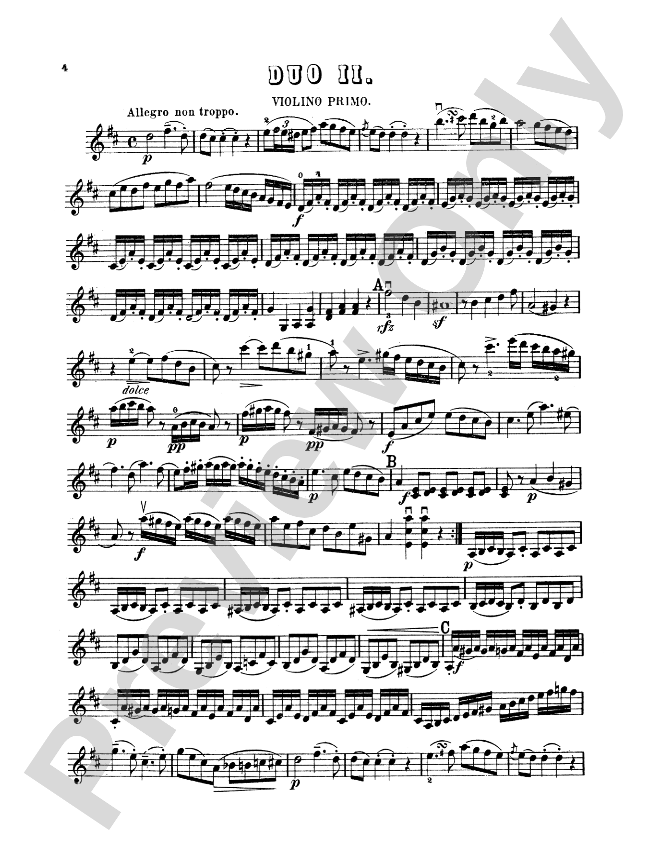 Pleyel: Six Easy Duets, Op. 59