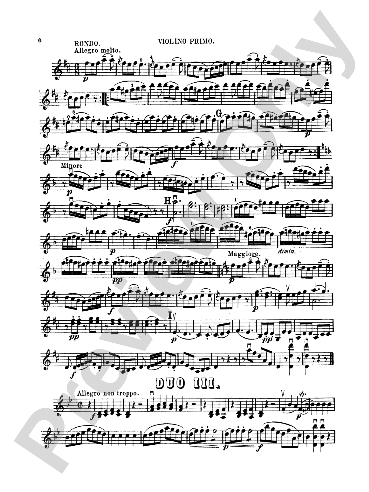 Pleyel: Six Easy Duets, Op. 59