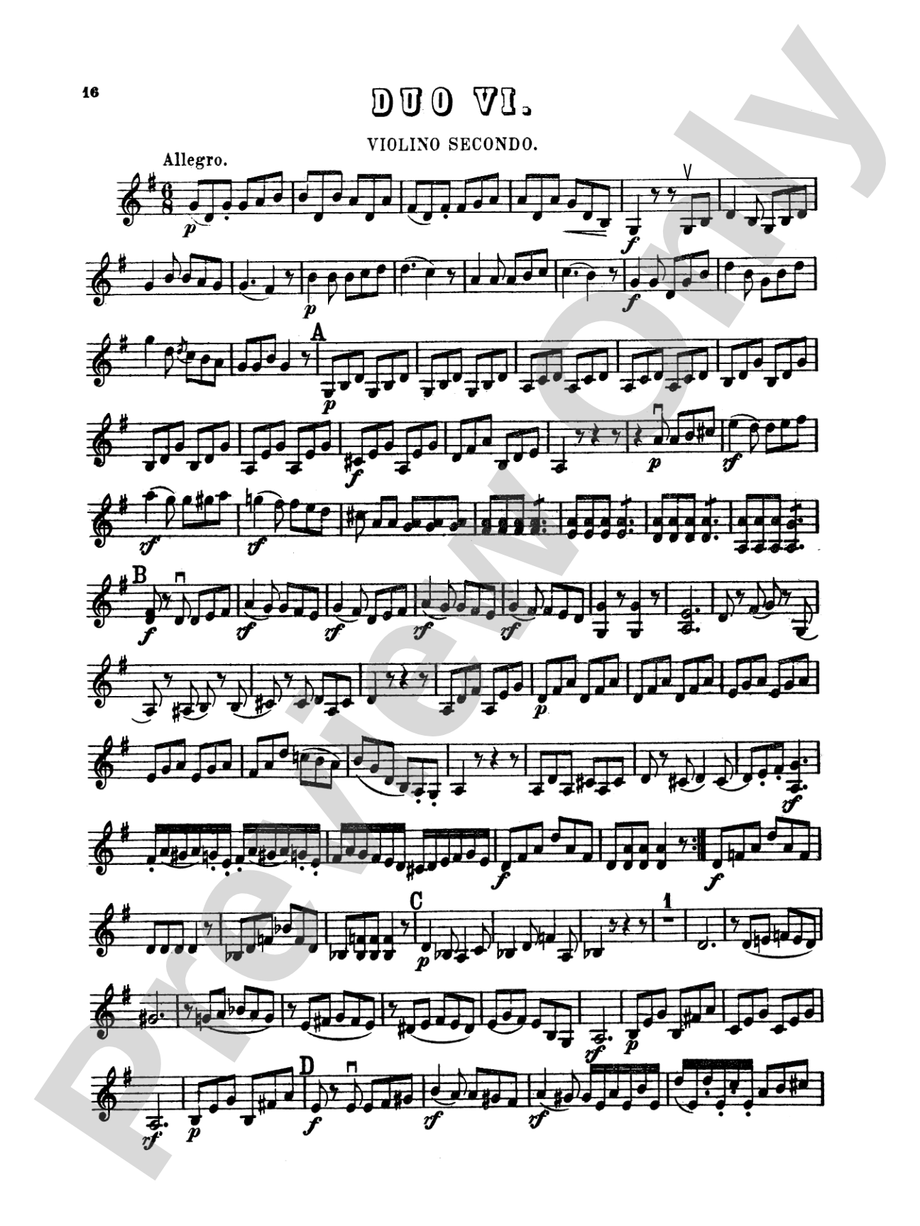 Pleyel: Six Easy Duets, Op. 59