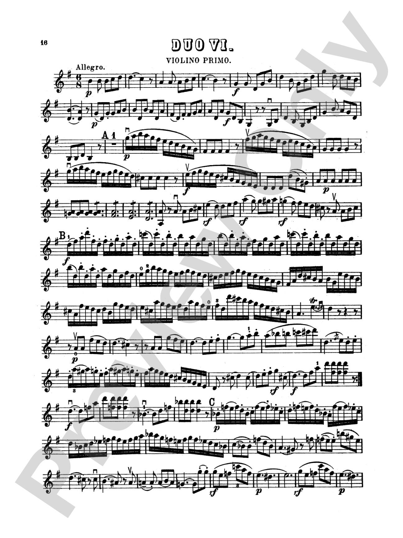 Pleyel: Six Easy Duets, Op. 59