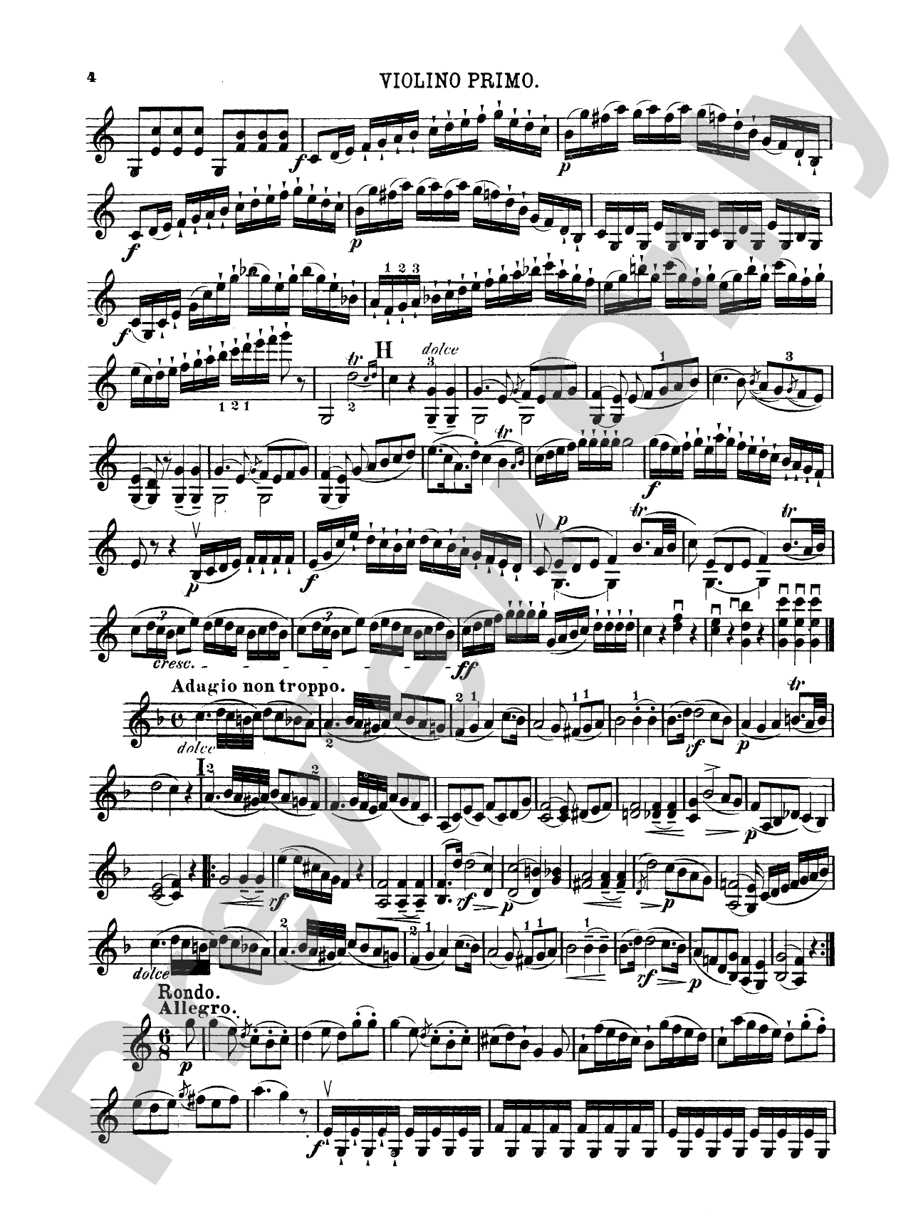 Pleyel: Three Duos, Op. 61: Violin Book