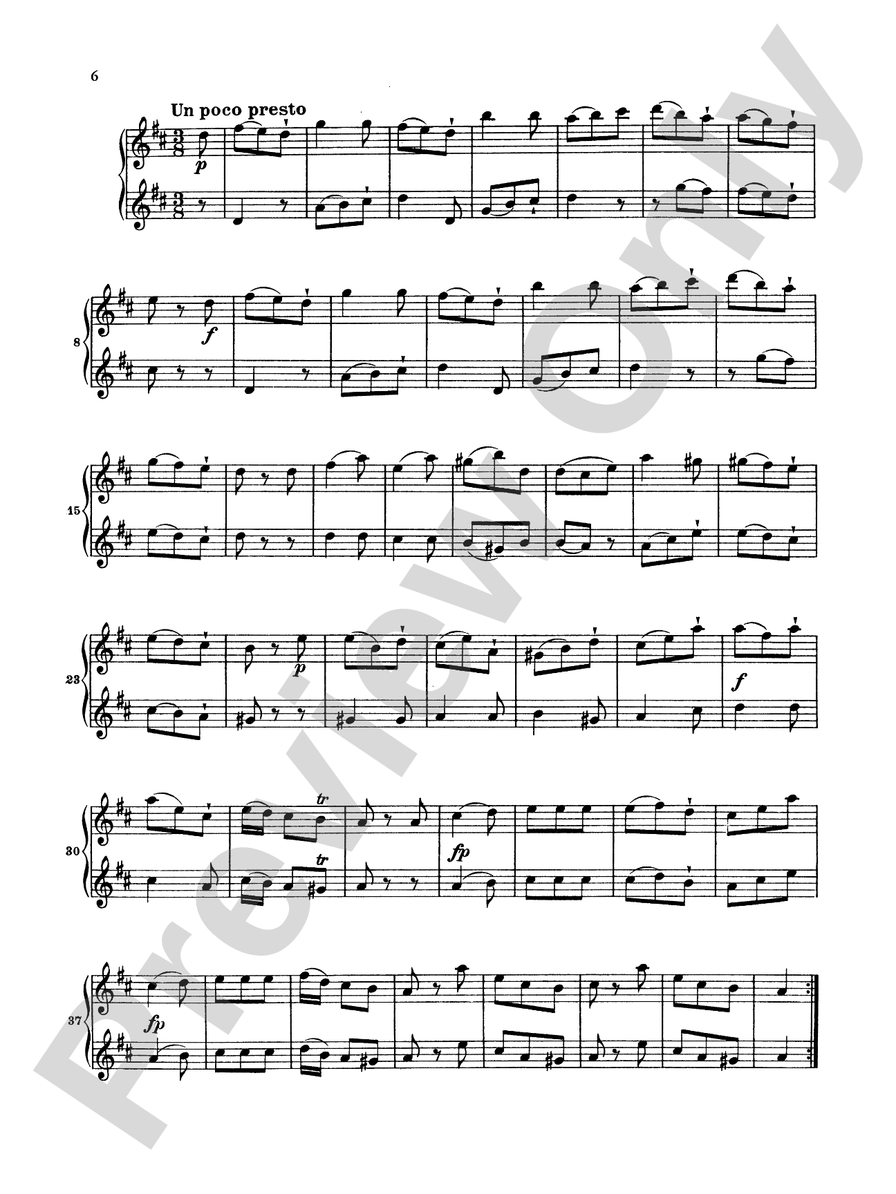 Stamitz: Three Duets, Op. 27 (for two violins or two flutes): 2 Violins or 2 Flutes Book