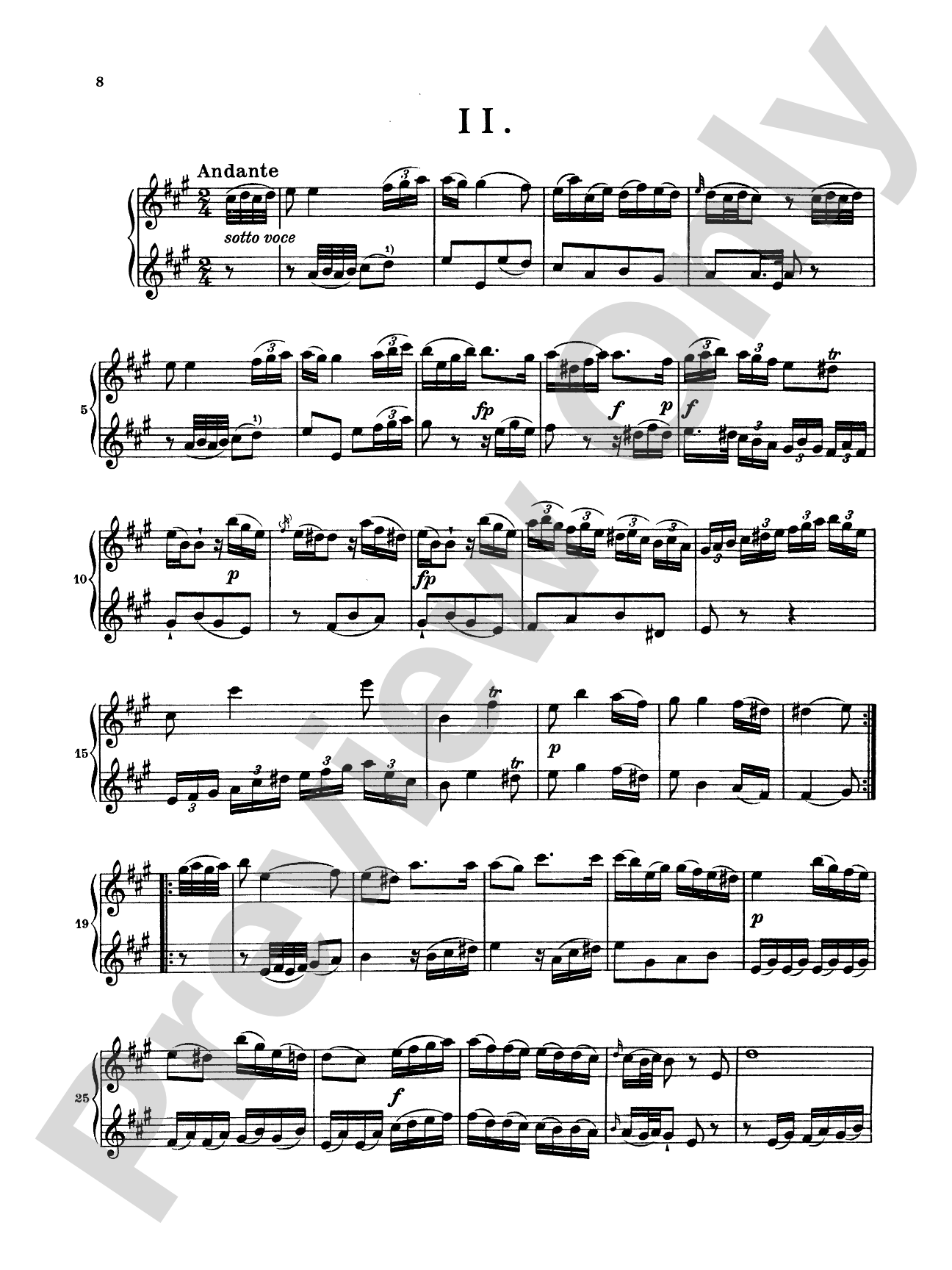 Stamitz: Three Duets, Op. 27 (for two violins or two flutes)