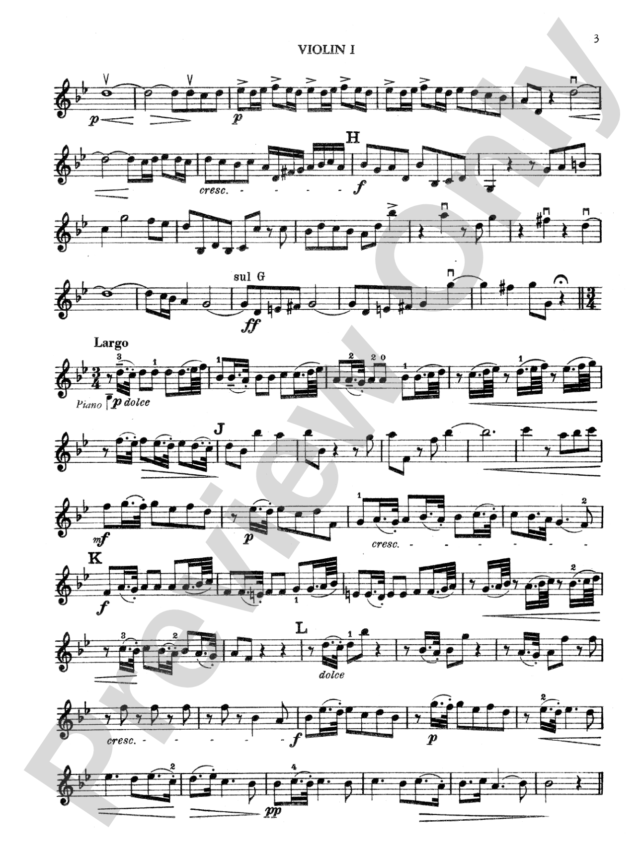 Handel: Sonata in G Minor, Op. 2, No. 8: Violin Book