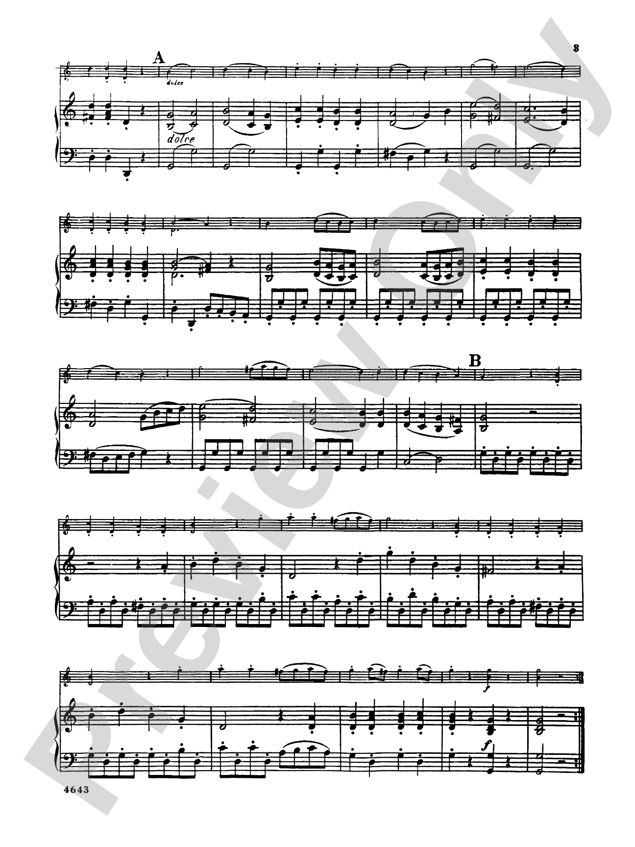 Pleyel: Six Duets, Op. 8