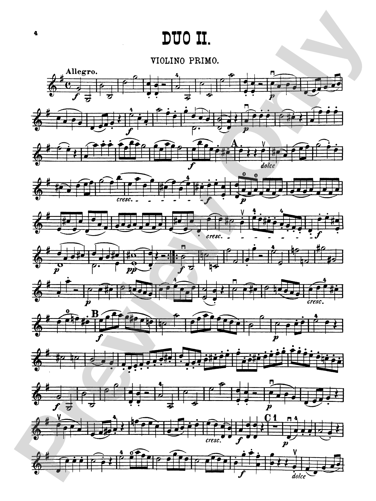 Pleyel: Six Duets, Op. 8