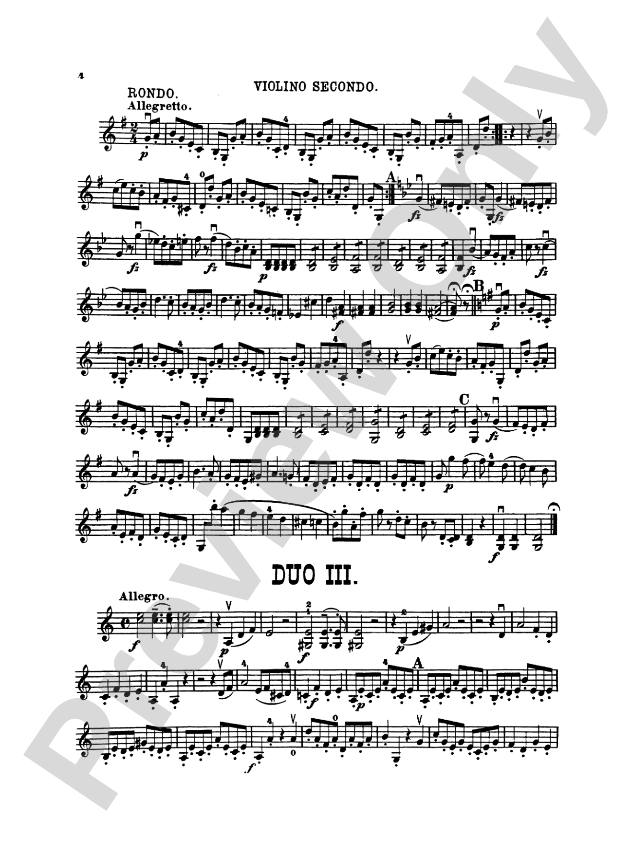 Pleyel: Six Duets, Op. 8