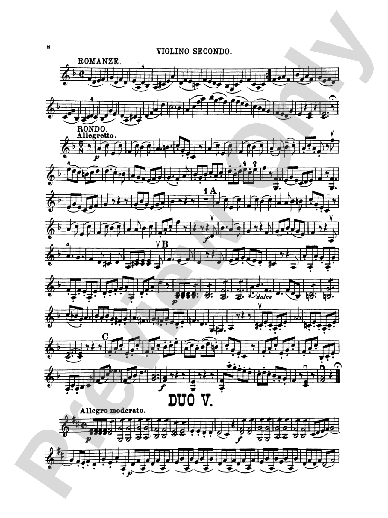 Pleyel: Six Duets, Op. 8