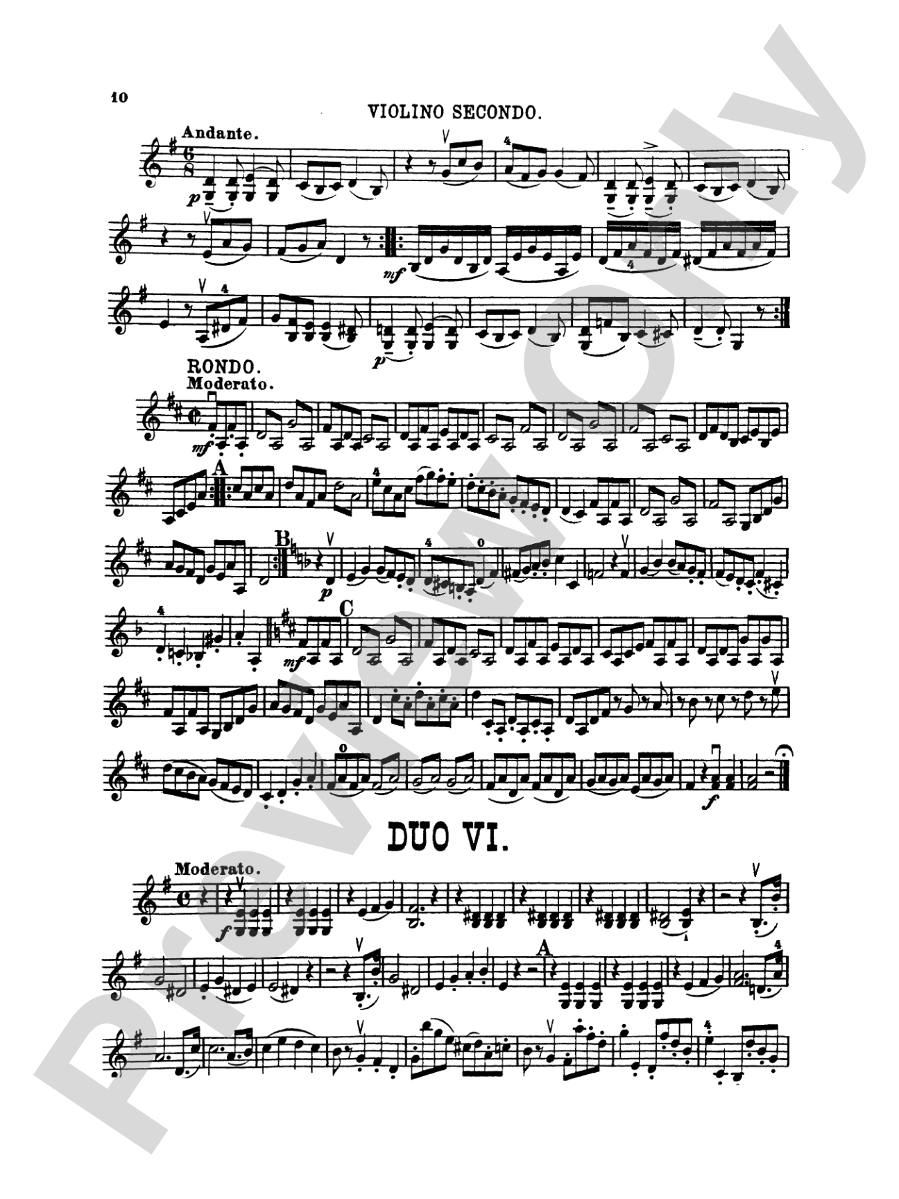 Pleyel: Six Duets, Op. 8