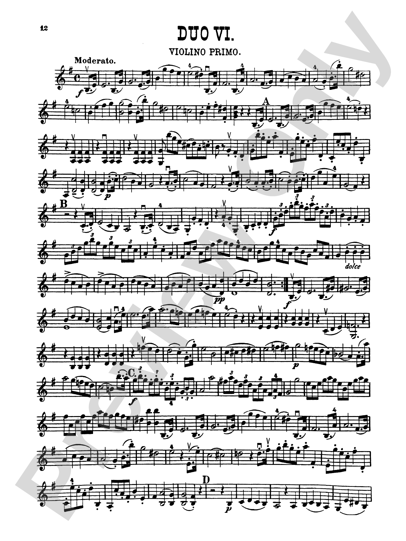 Pleyel: Six Duets, Op. 8