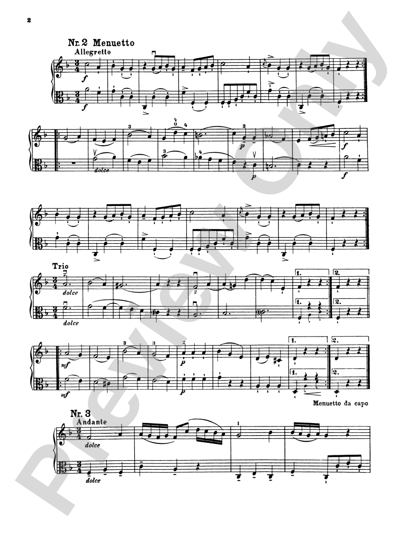 Mozart: Twelve Duets, K. 487 (Arranged)