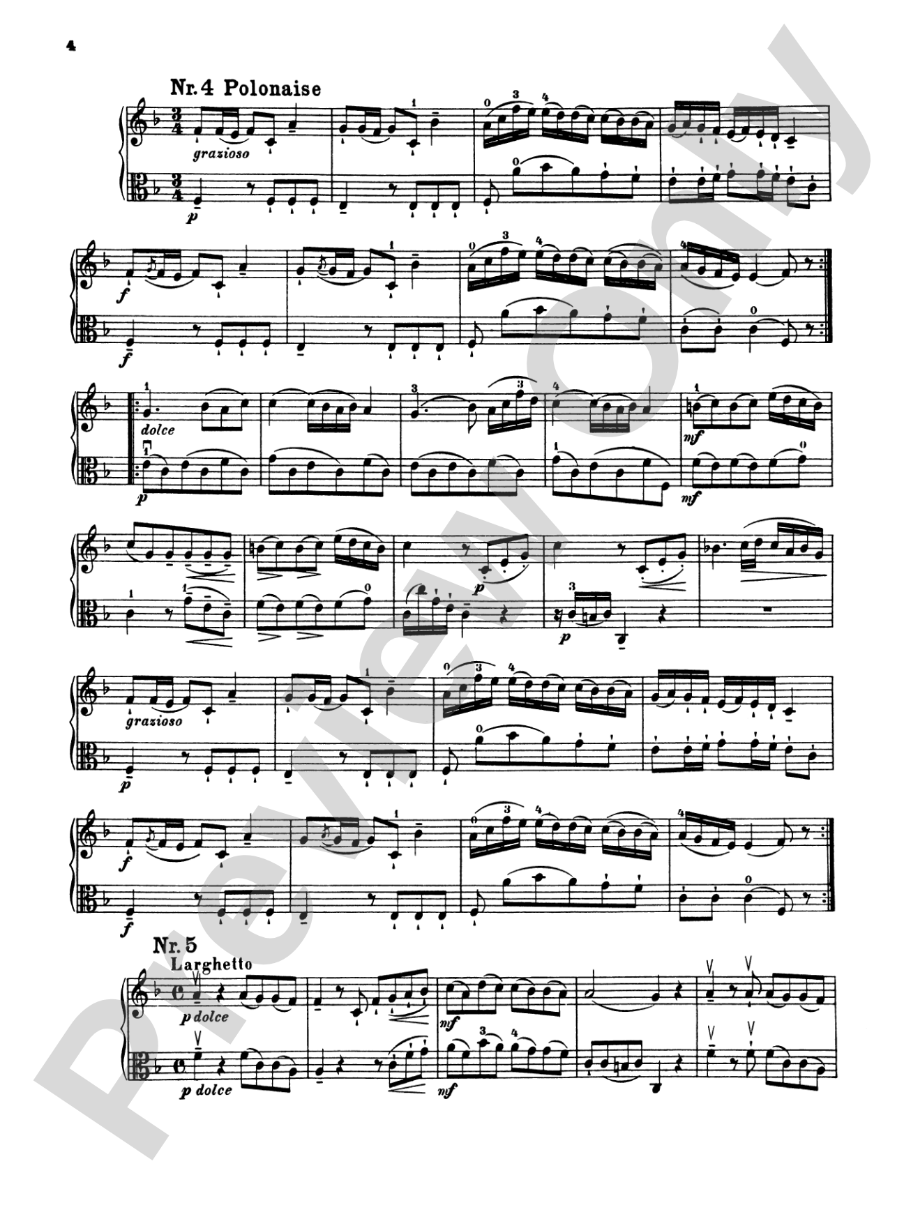 Mozart: Twelve Duets, K. 487 (Arranged)