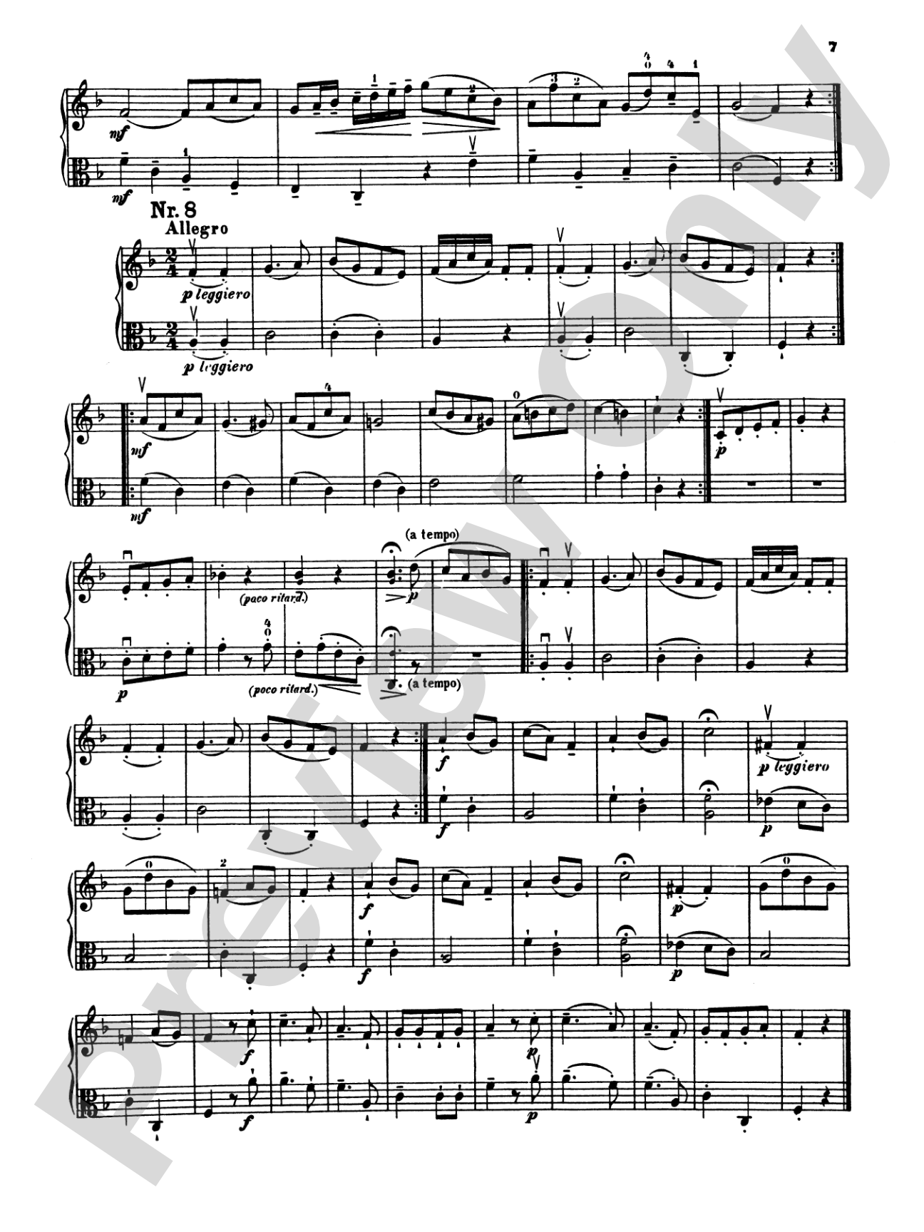 Mozart: Twelve Duets, K. 487 (Arranged)