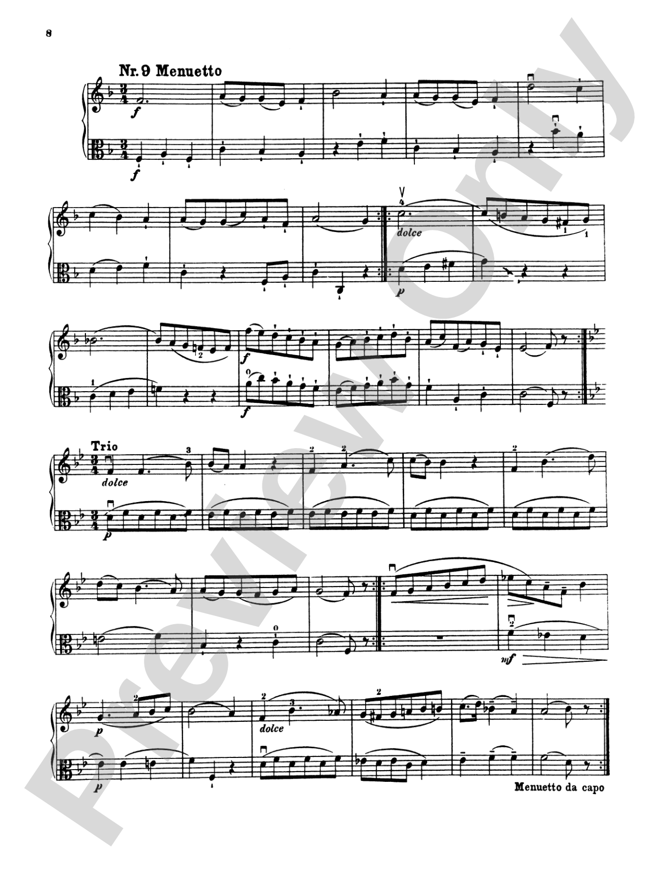 Mozart: Twelve Duets, K. 487 (Arranged)