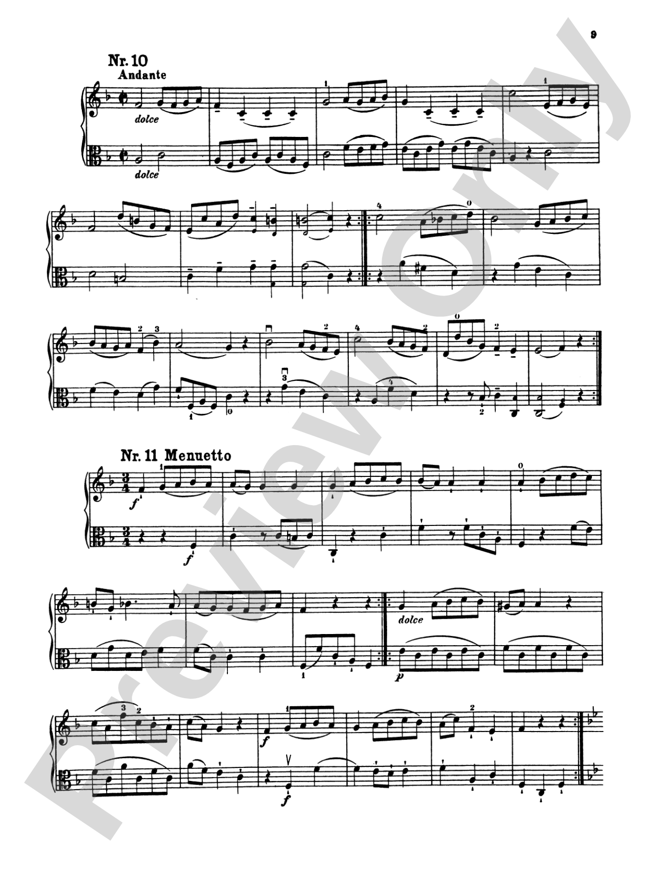 Mozart: Twelve Duets, K. 487 (Arranged)