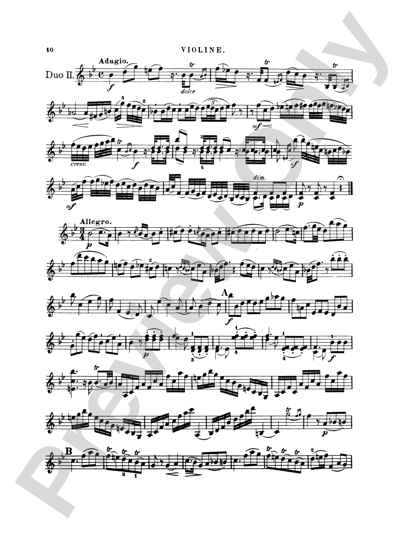 Mozart: Two Duets, K. 423, K. 424
